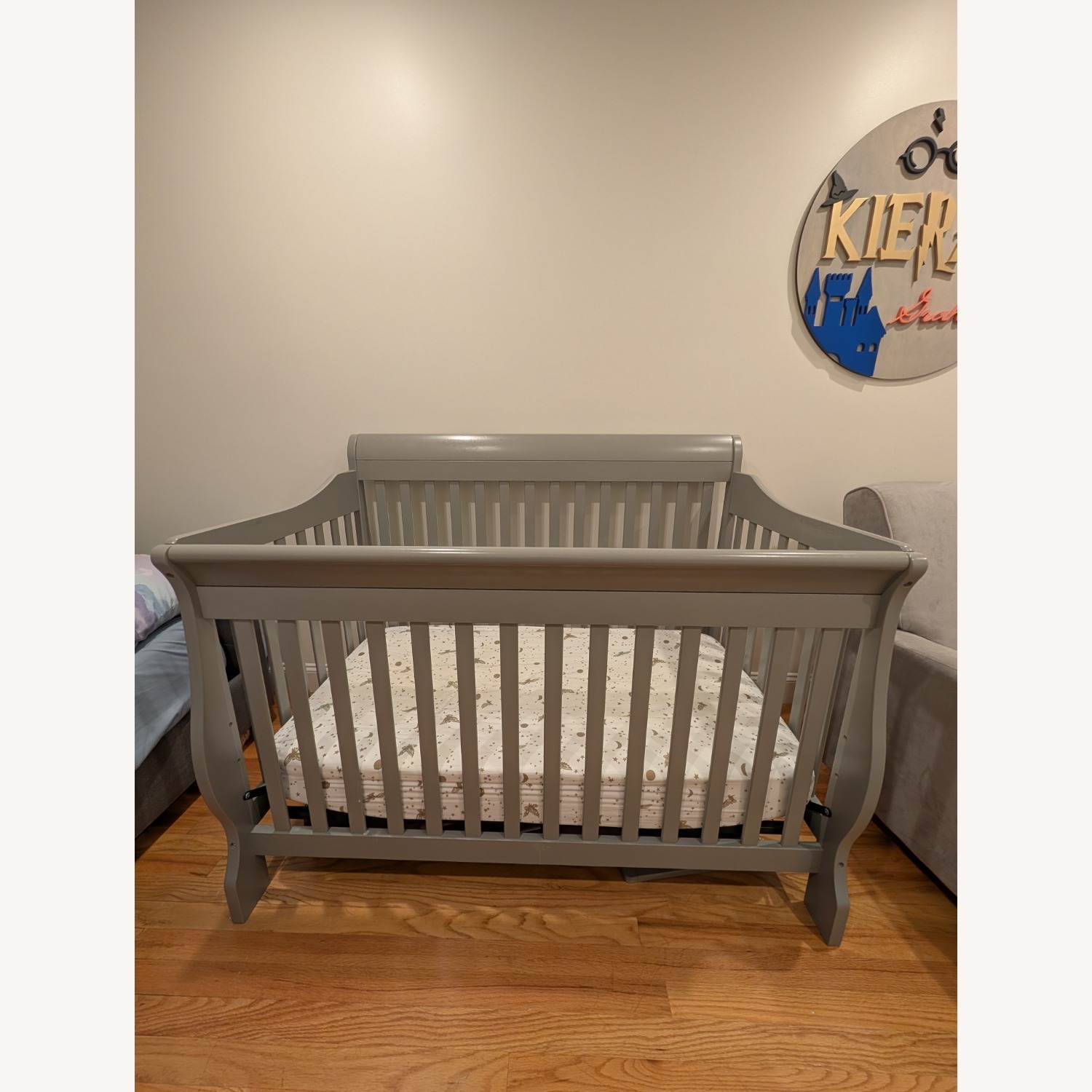 Delta Children Canton 4-in-1 Crib - Grey - image-4