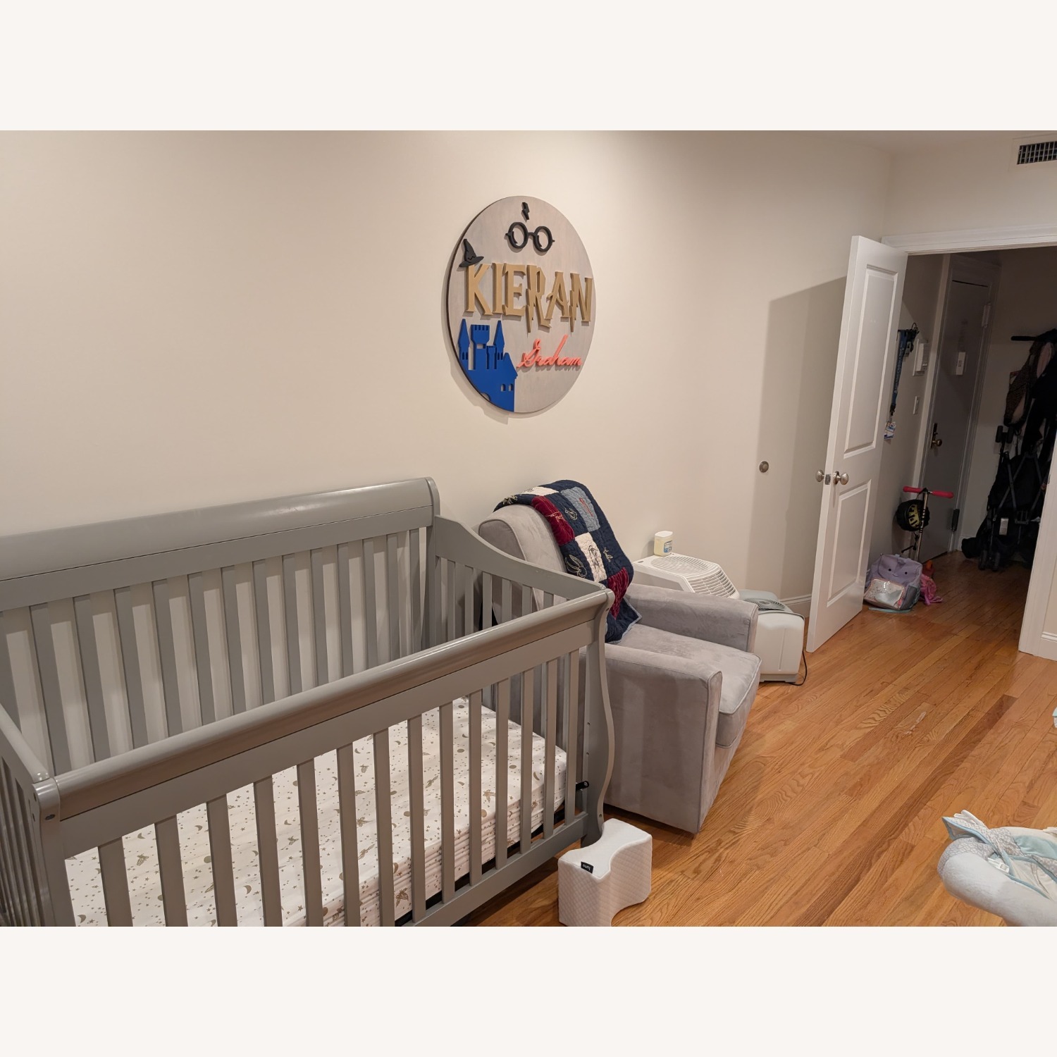 Delta Children Canton 4-in-1 Crib - Grey - image-2