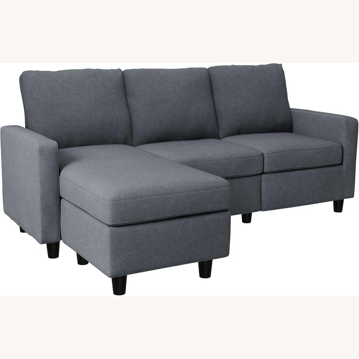 Honbay 3 Seater Sectional Sofa with Ottoman - image-3