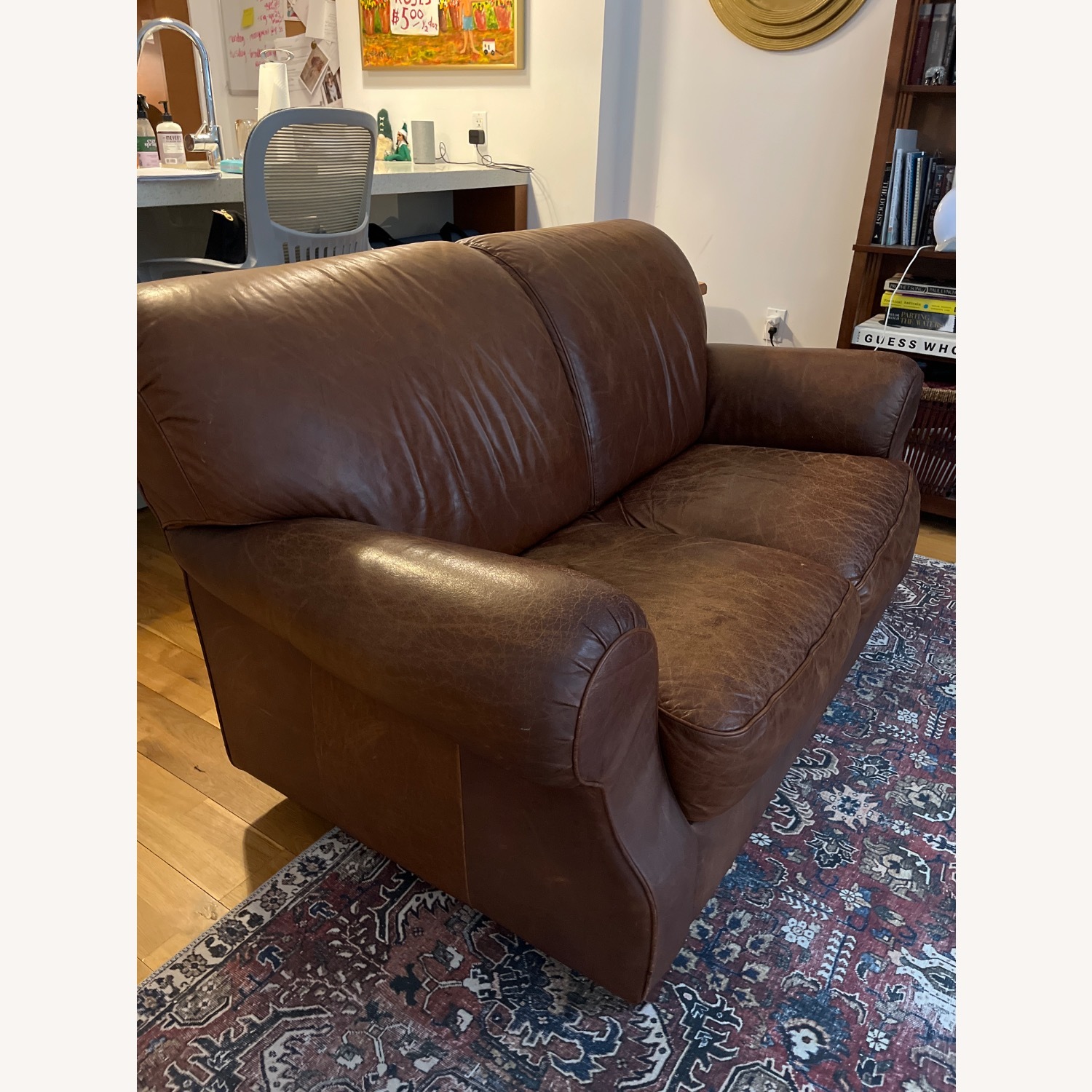 Pottery Barn Loveseat - image-1