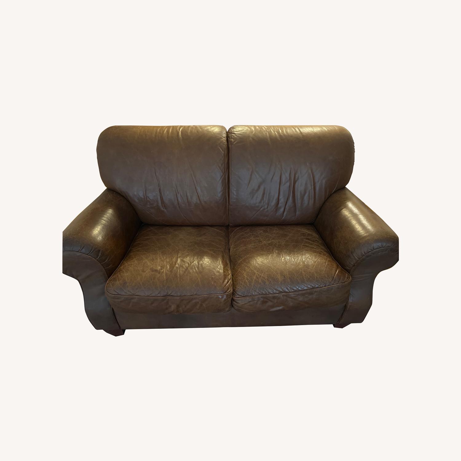 Pottery Barn Loveseat - image-0