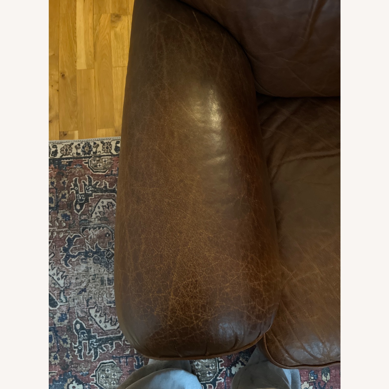 Pottery Barn Loveseat - image-5