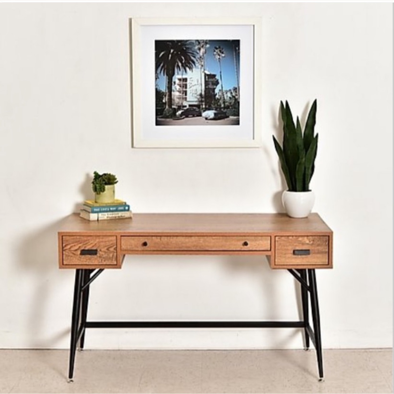 Lofty Industrial Modern Style Desk - image-1