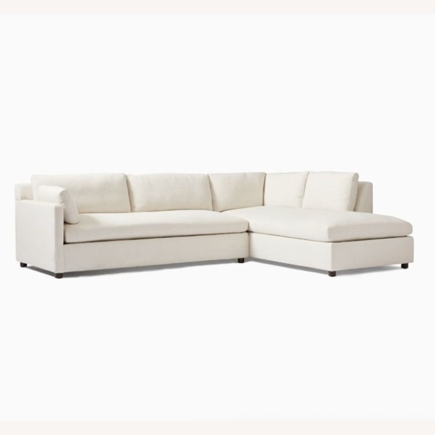 West Elm Marin 2-Piece Bumper Chaise Sectional - image-1
