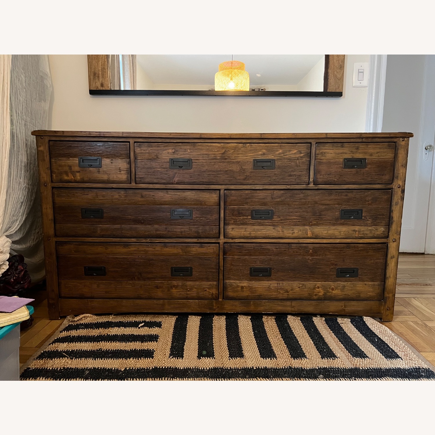 Arhaus 7 Drawer Campaign Dresser - image-3