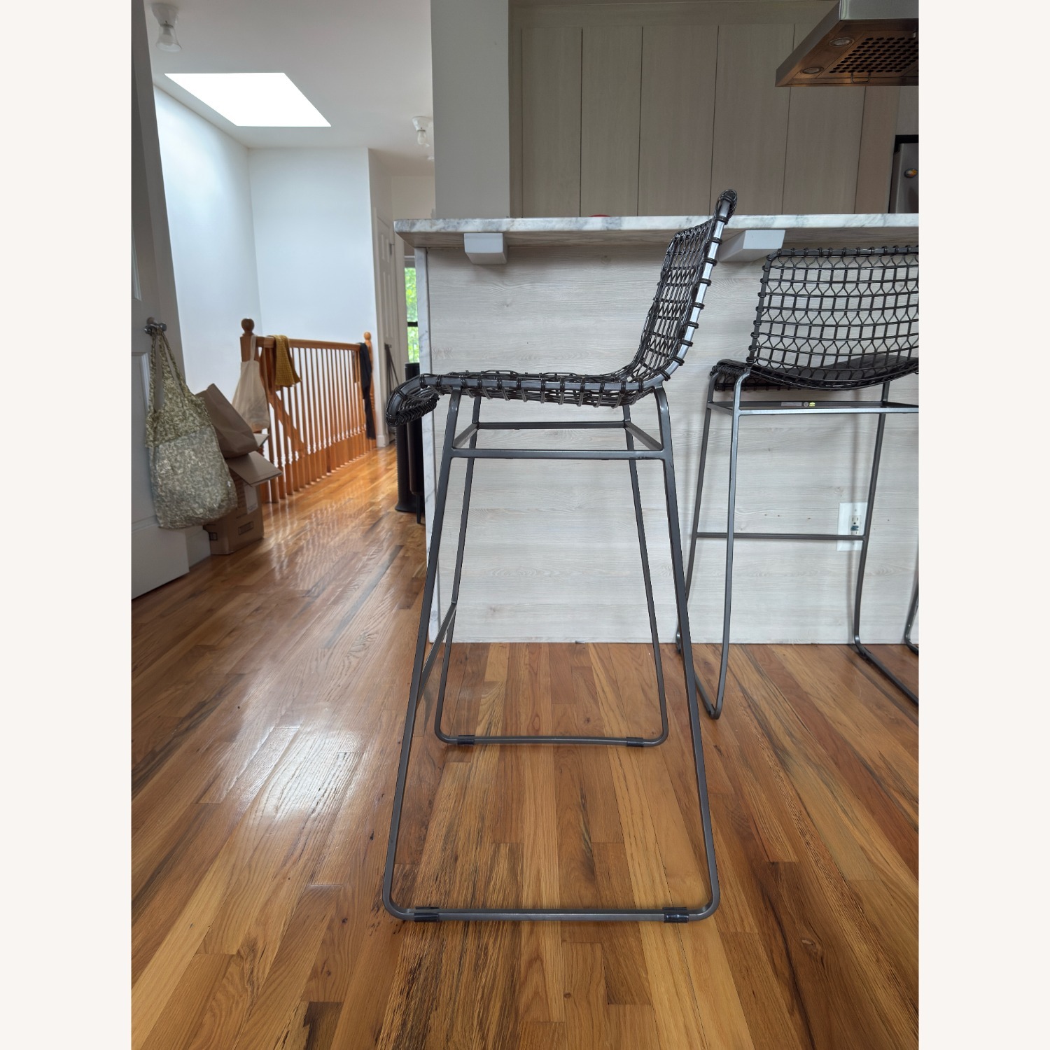 Four Crate & Barrel Tig Barstools - image-2