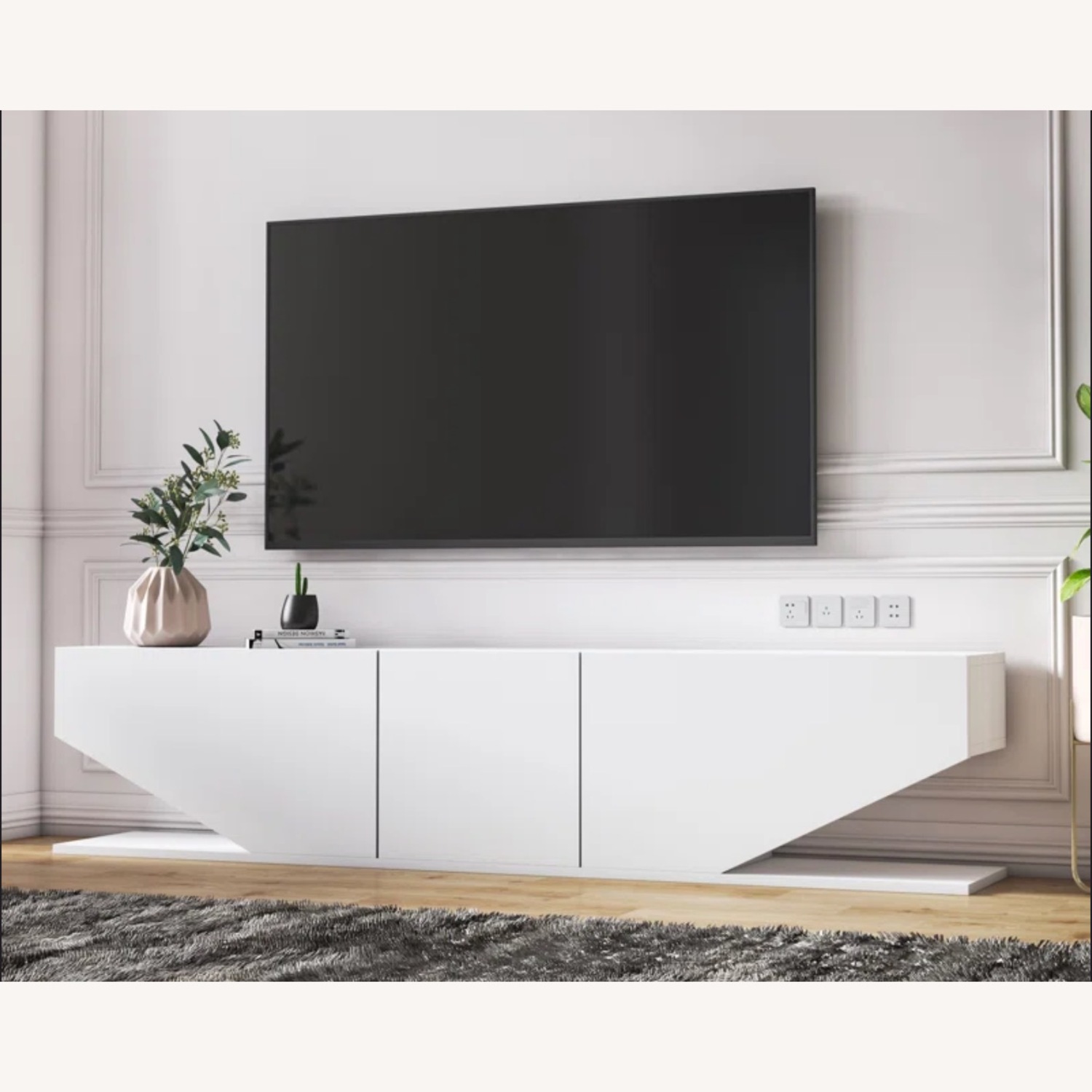 Wayfair Agarita TV Stand for TVs up to 78” with Storage - image-2