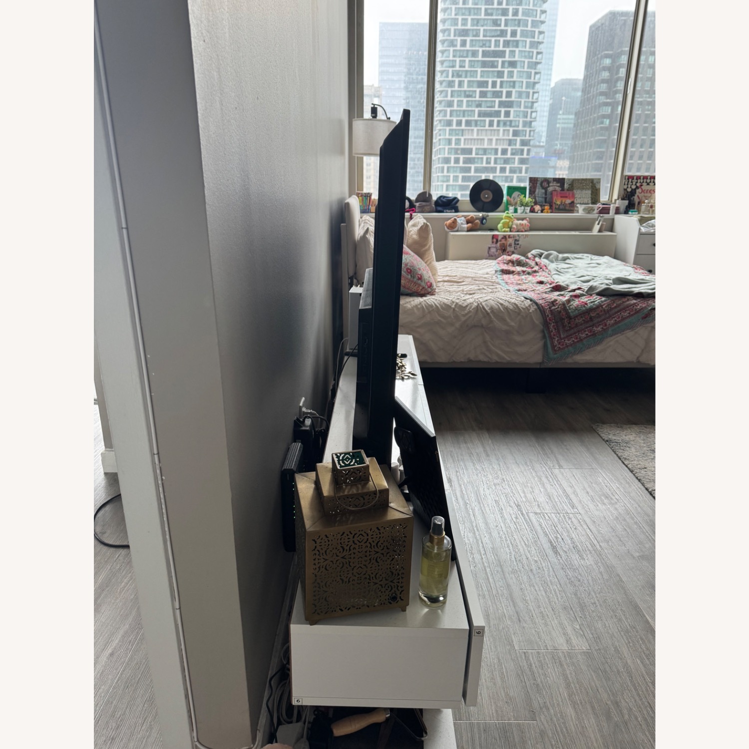 Wayfair Agarita TV Stand for TVs up to 78” with Storage - image-1