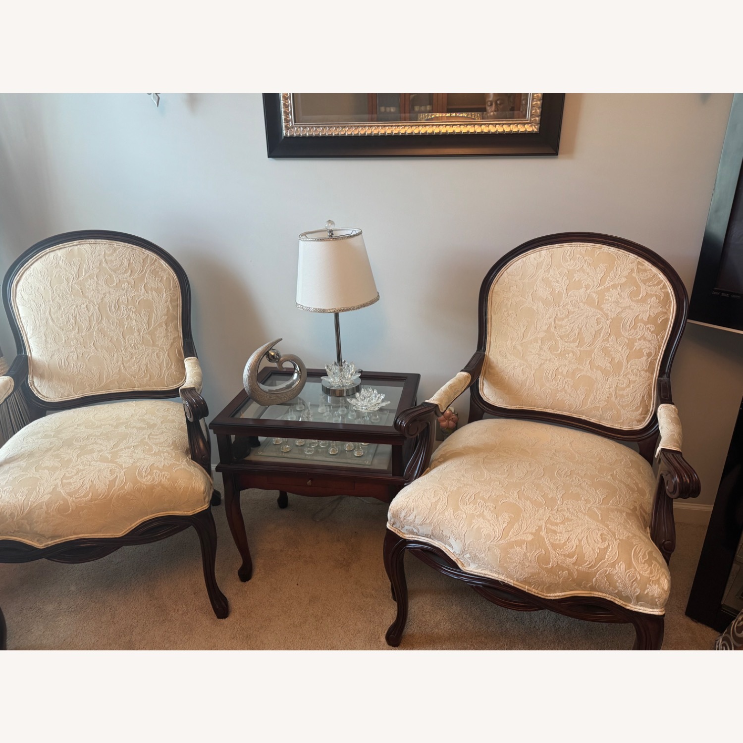 Two Unique Bombay Company End Tables - image-1