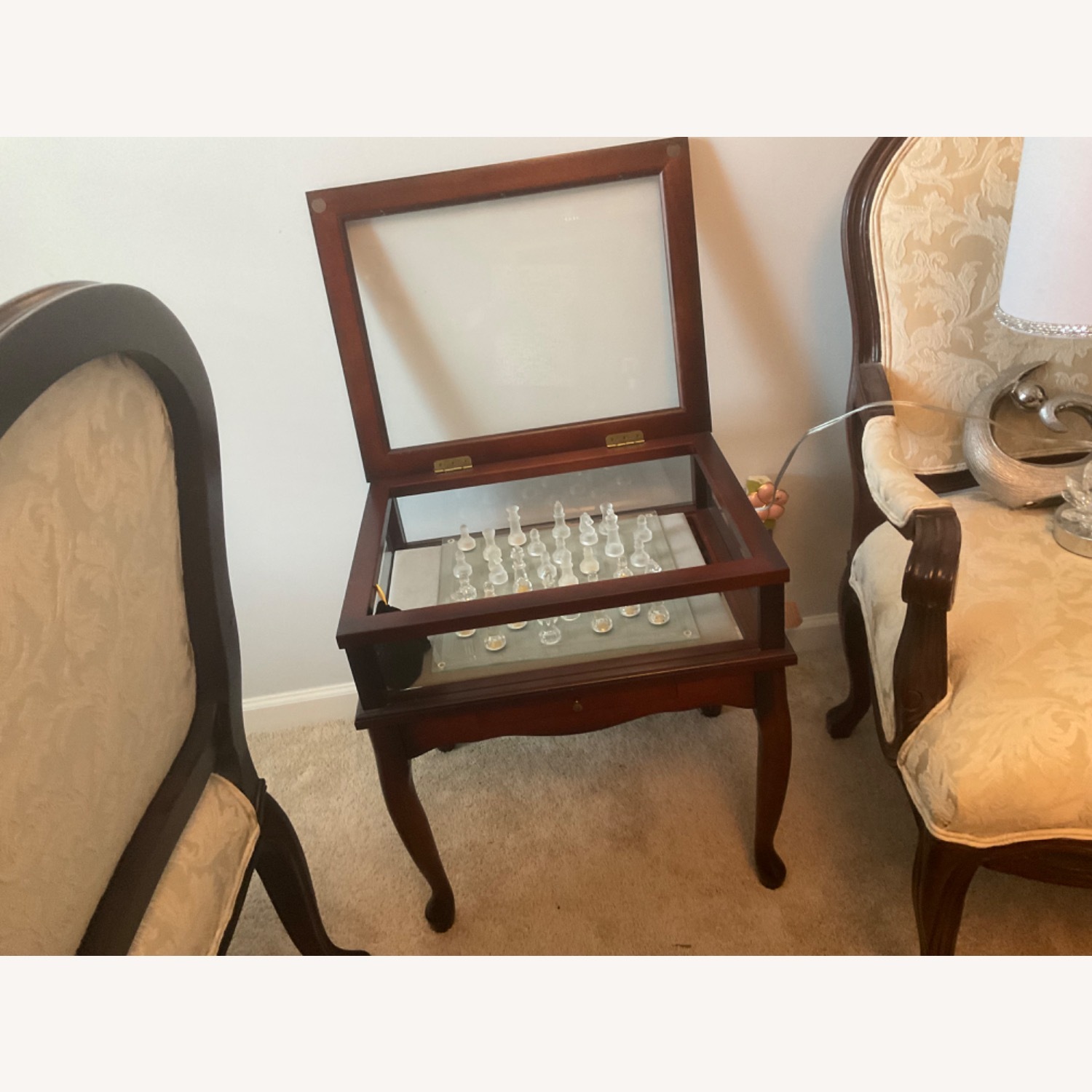 Two Unique Bombay Company End Tables - image-5