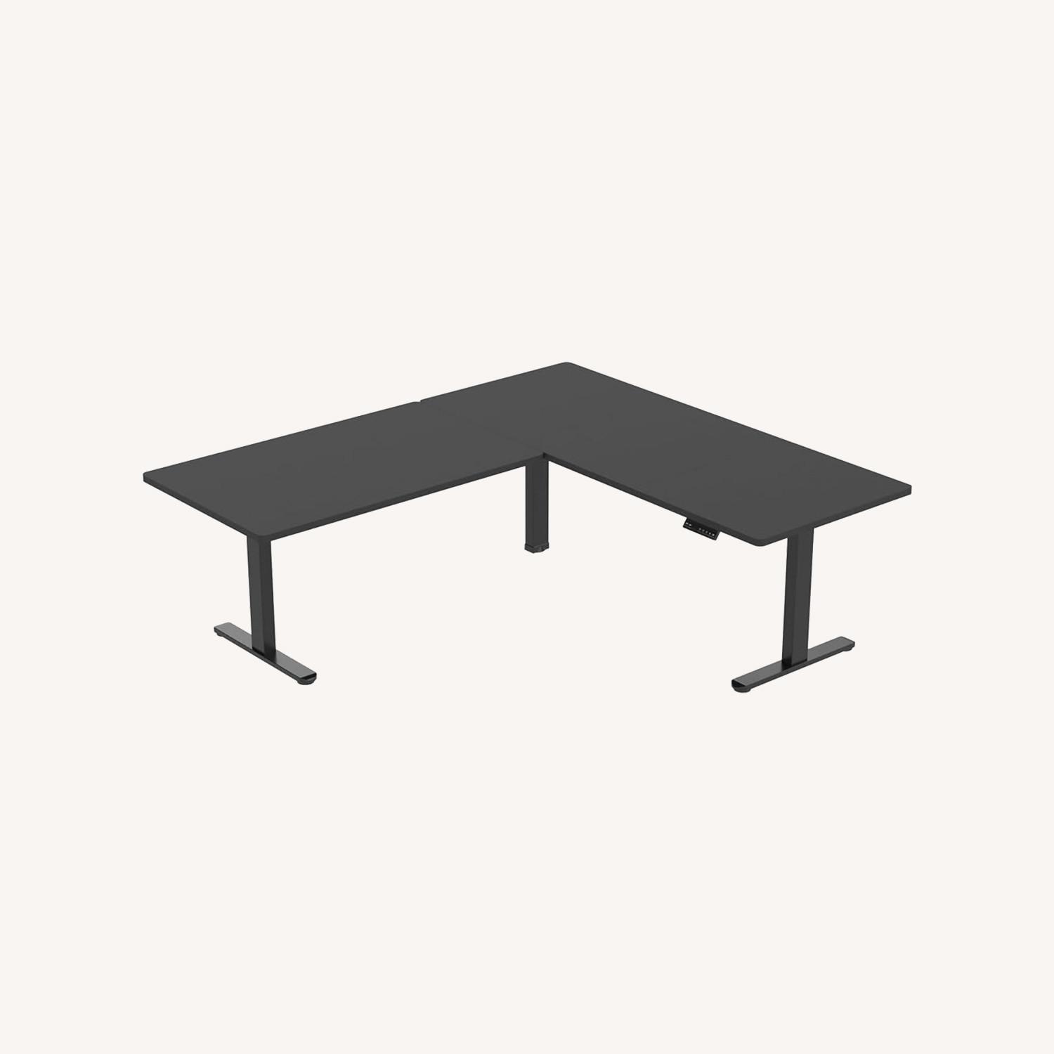 Amazon Sigma Electric Height Adjustable Corner Desk - image-0