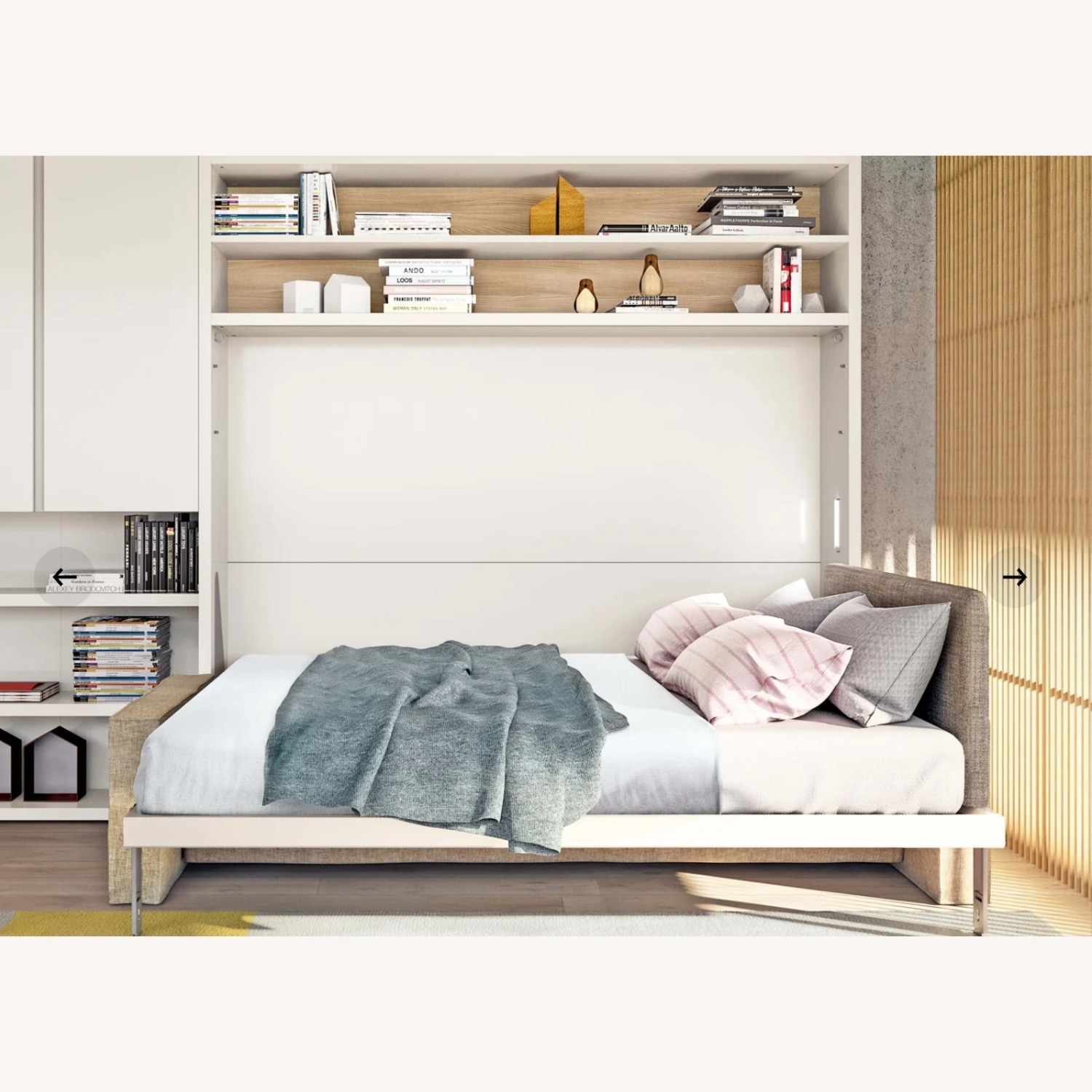 Resource Furniture Circe Queen Wall Bed - image-3