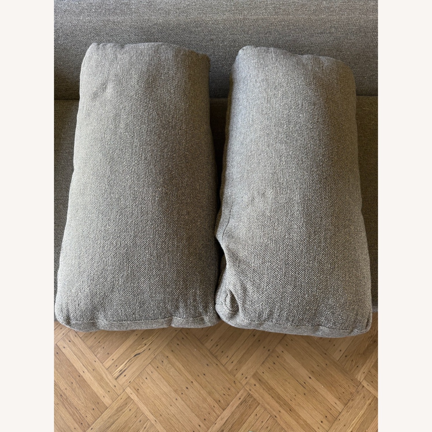 Blu Dot 66" Gray Parmount Sofa - image-8