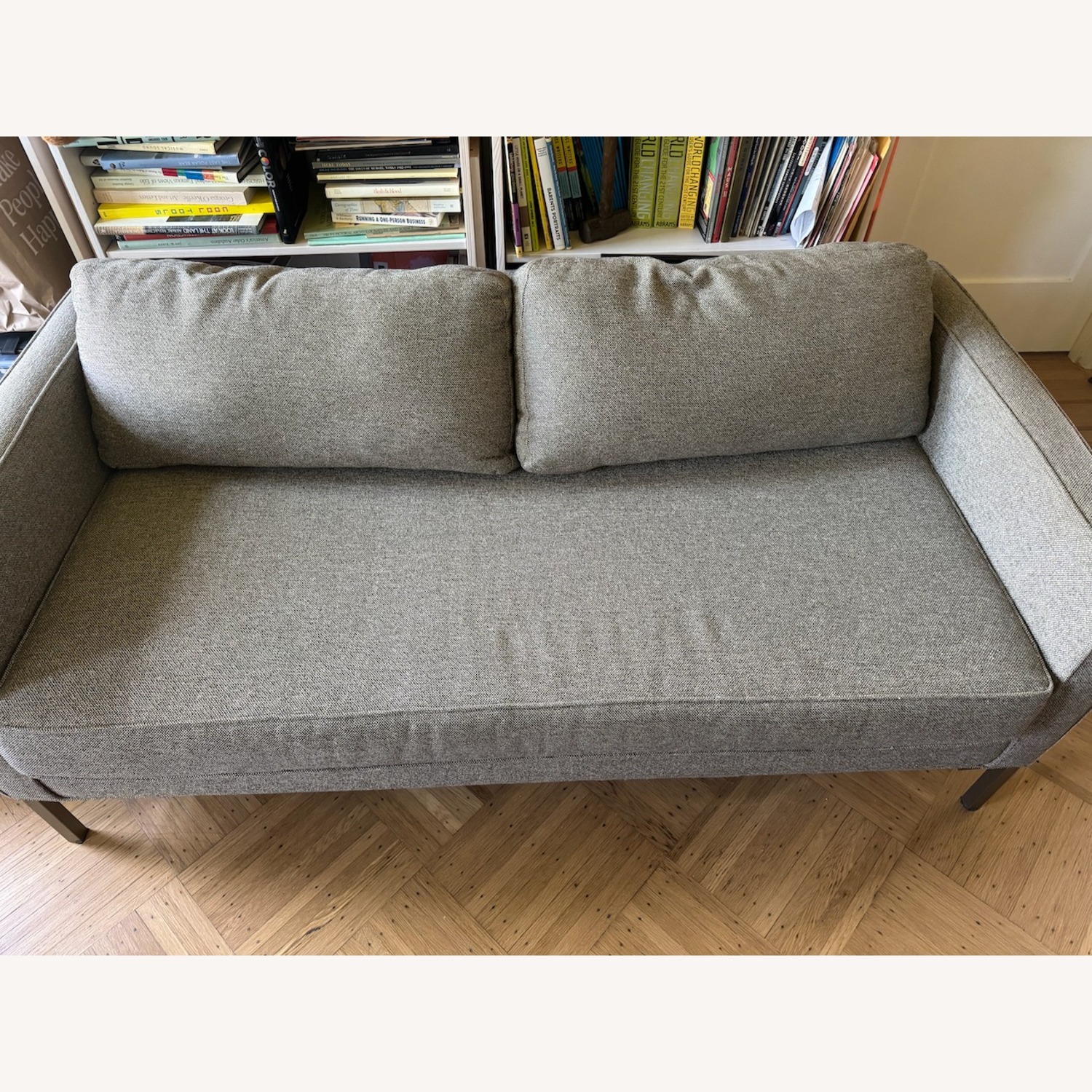 Blu Dot 66" Gray Parmount Sofa - image-1
