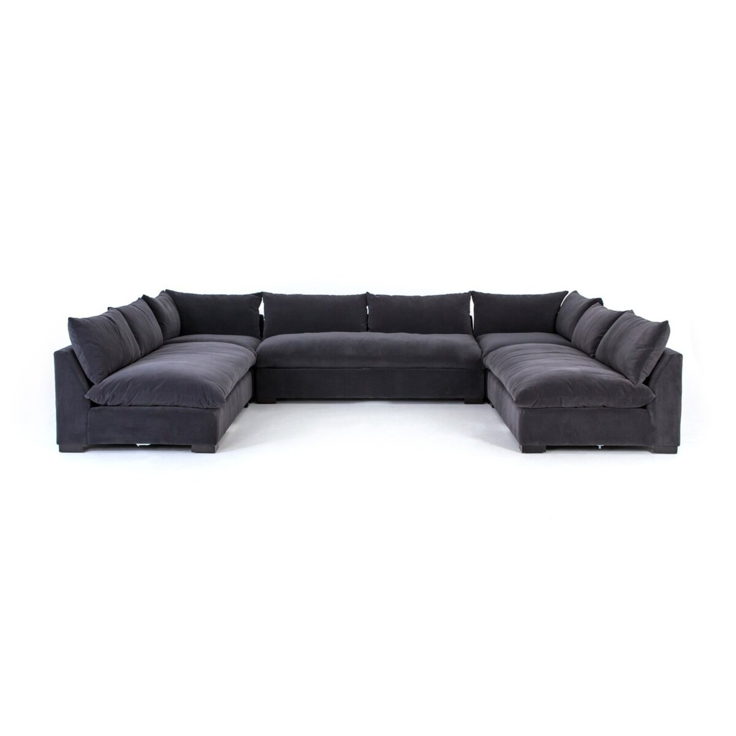 Four Hands Crypton Extra Large Designer Sectional W Chaise - image-5