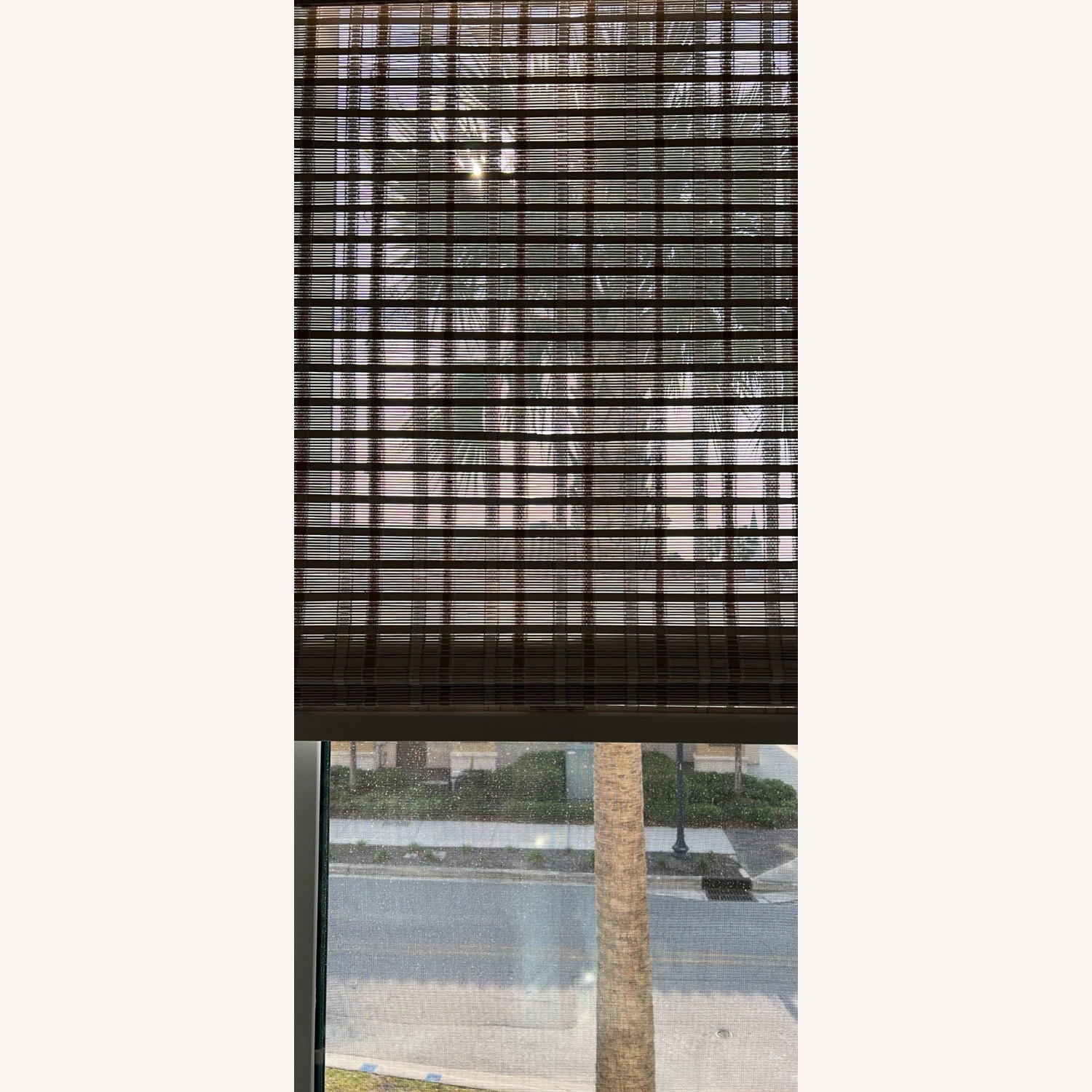 Woven Wood and Fabric Blinds - image-1