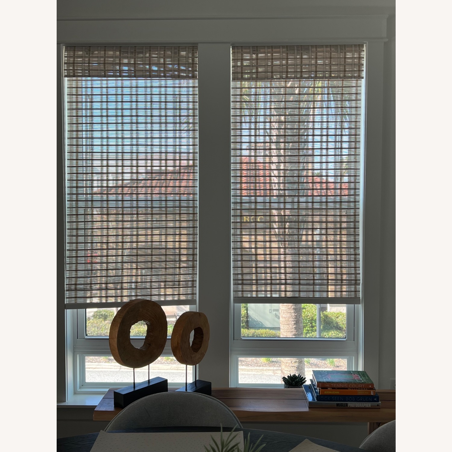 Woven Wood and Fabric Blinds - image-4