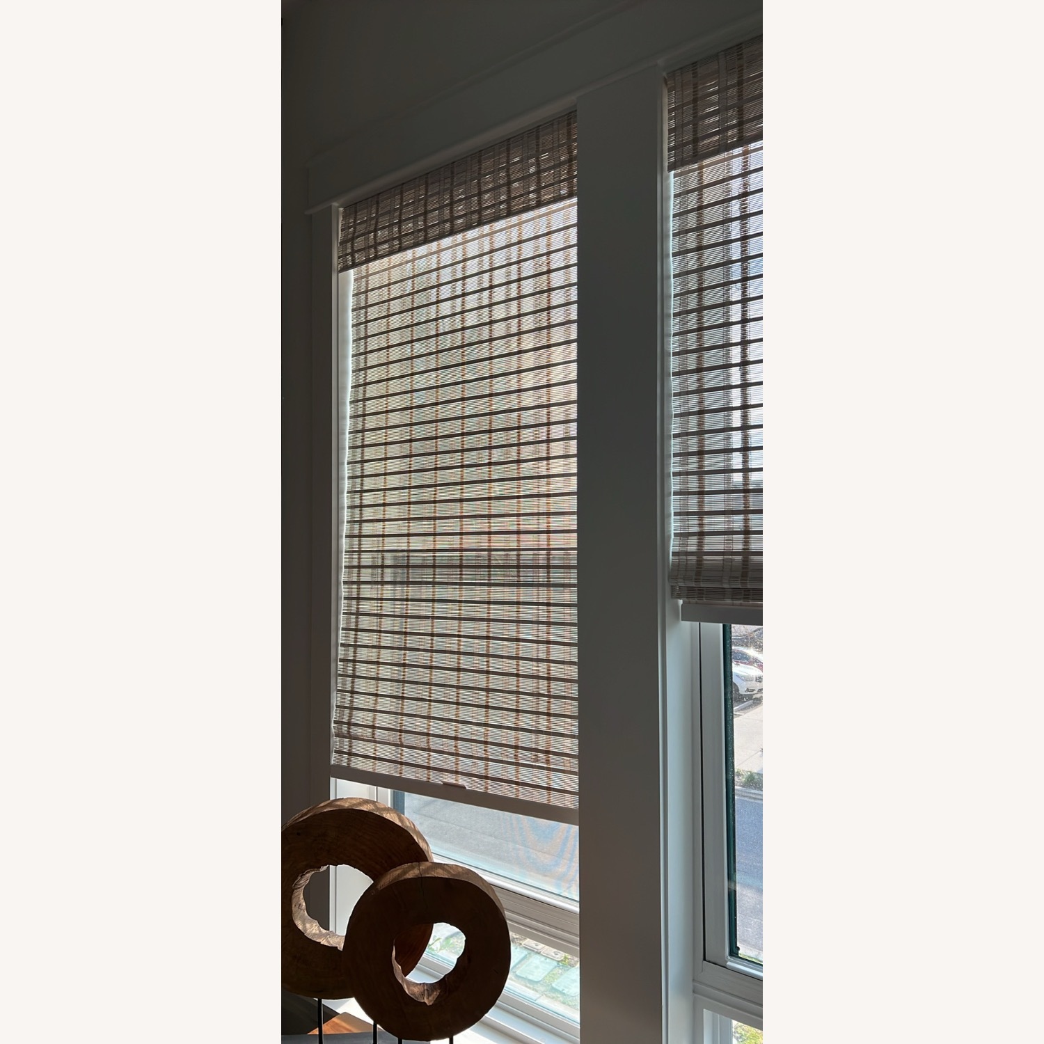 Woven Wood and Fabric Blinds - image-2