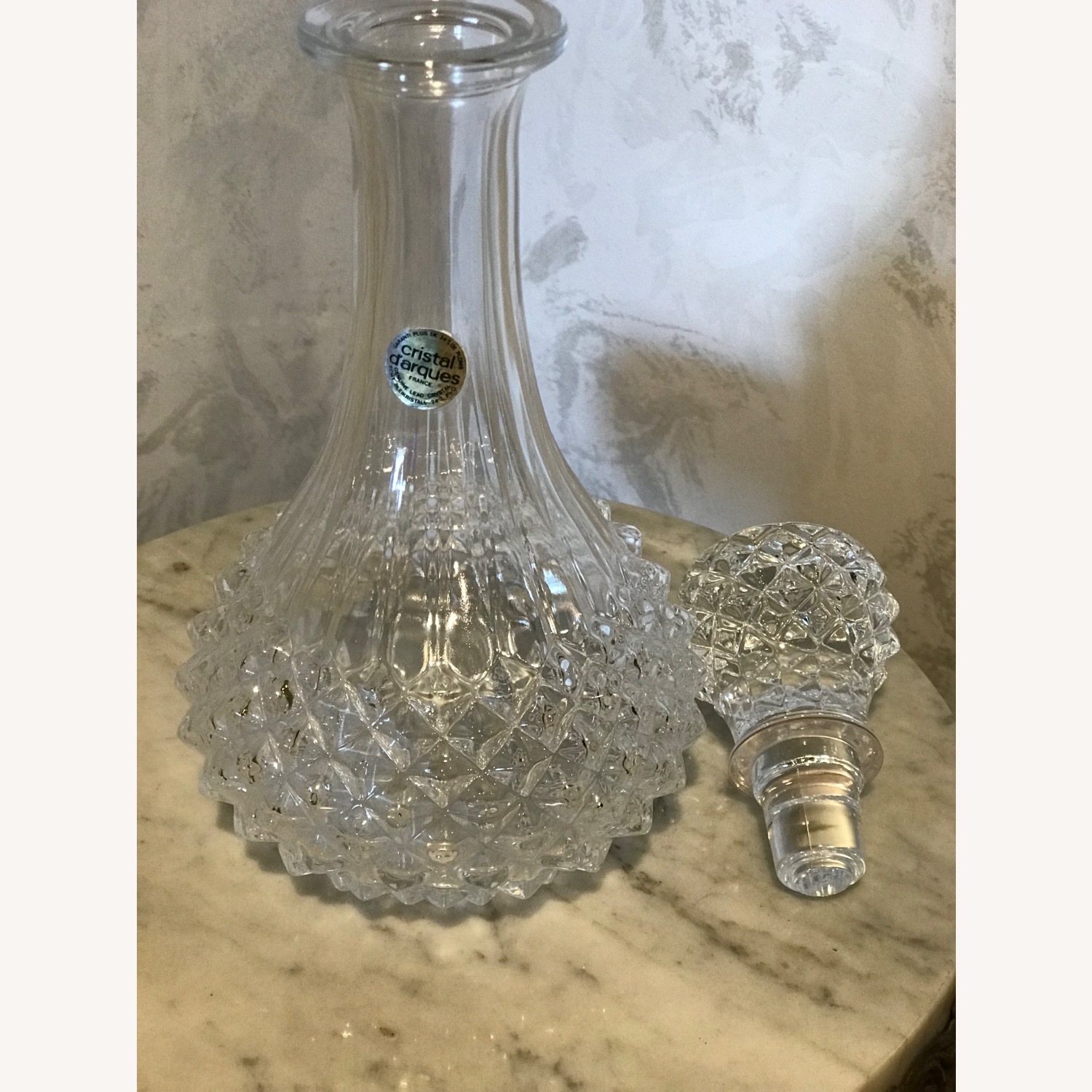 Vintage D’Arques Cristal Retro France Decanter - image-10