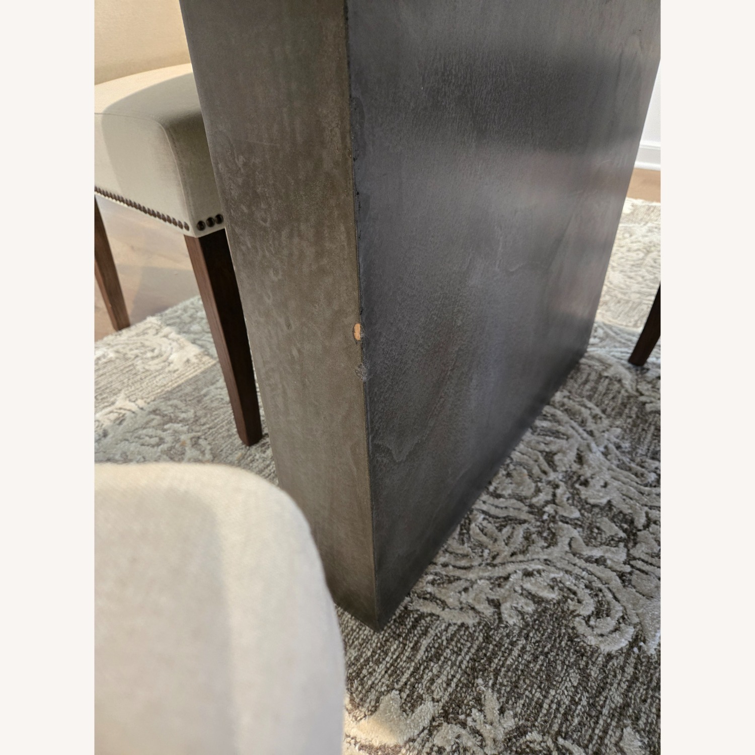 Restoration Hardware Cabrera Waxed Concrete Dining Table - image-8