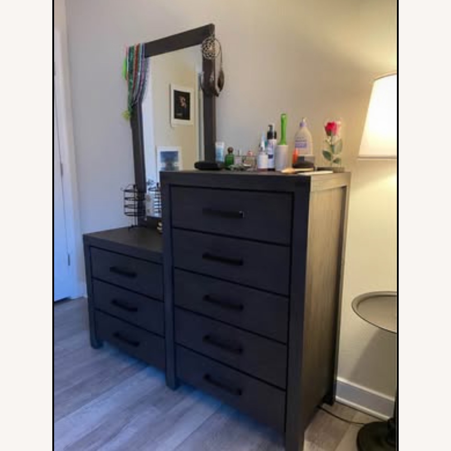 Fusion Black & Gray 8 Drawer Chesser - image-2