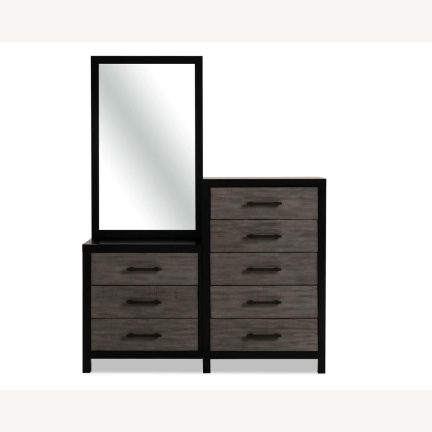 Fusion Black & Gray 8 Drawer Chesser - image-4