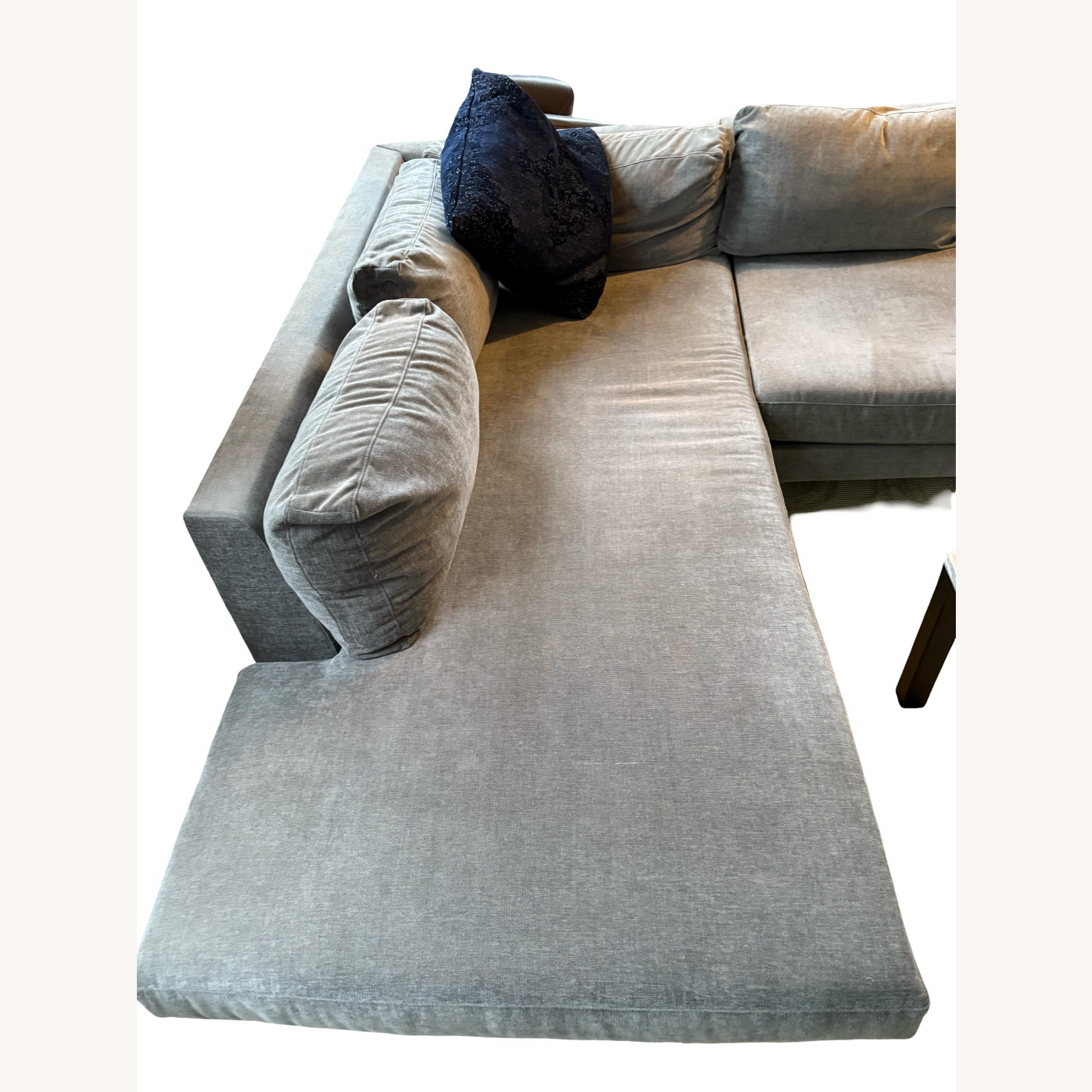 West Elm Andes 2-Piece Bumper Chaise Sectional - image-8