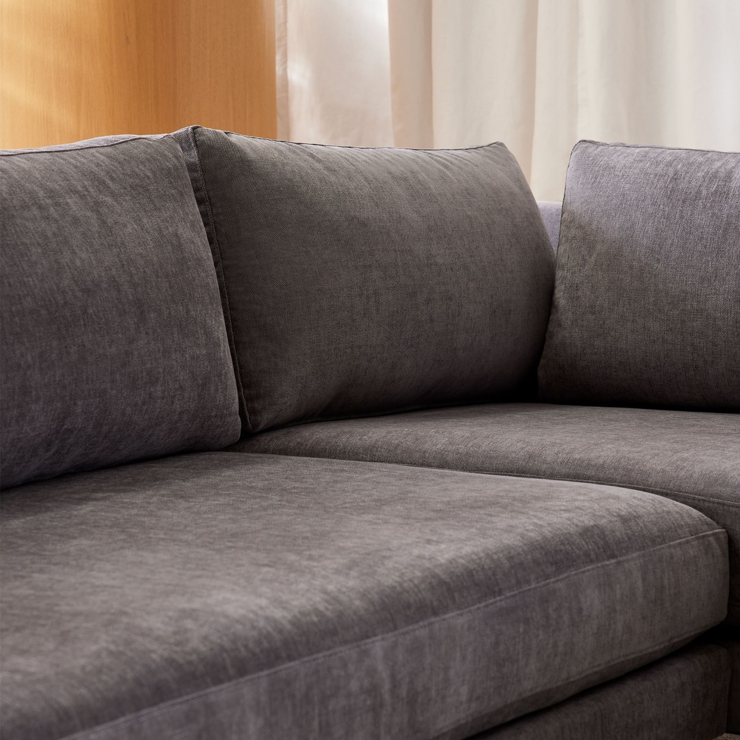 West Elm Andes 2-Piece Bumper Chaise Sectional - image-2