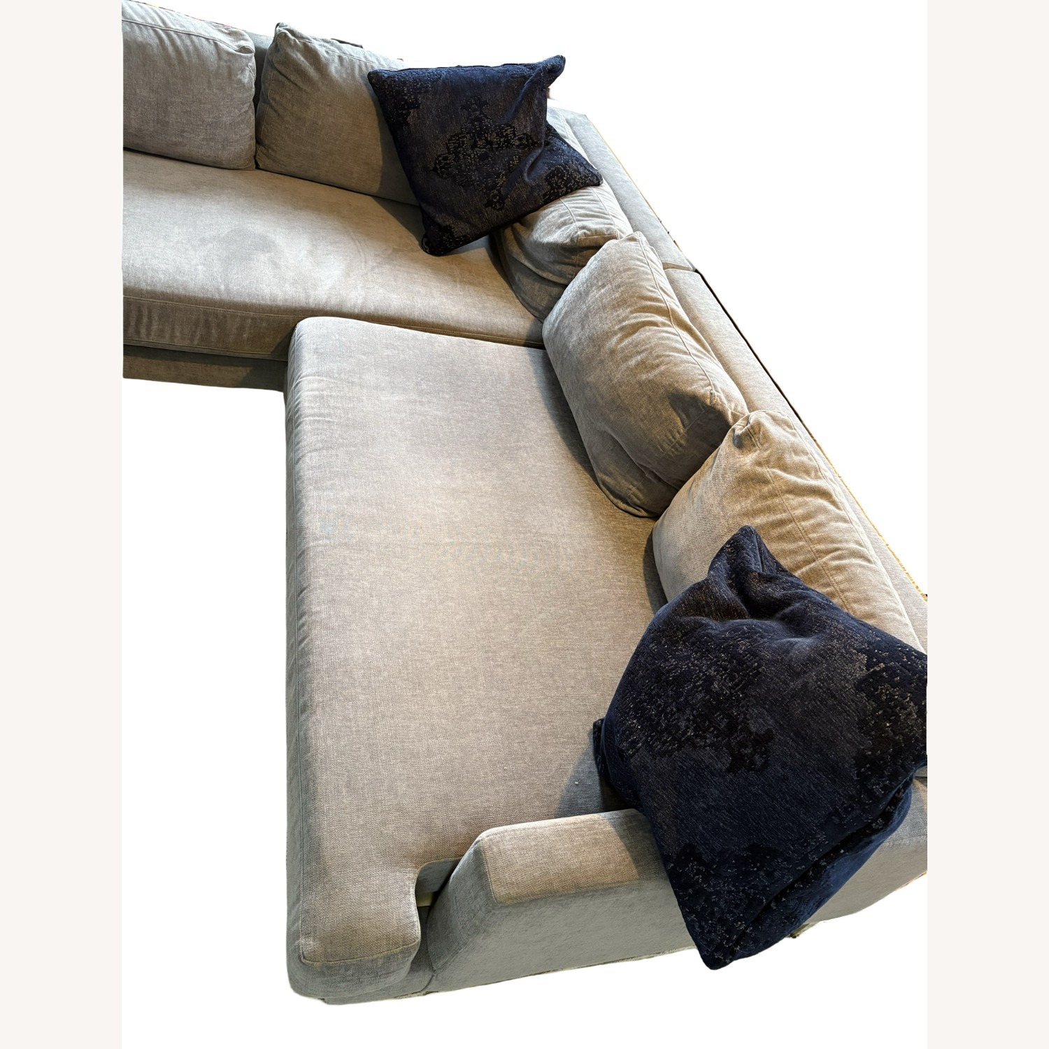 West Elm Andes 2-Piece Bumper Chaise Sectional - image-7