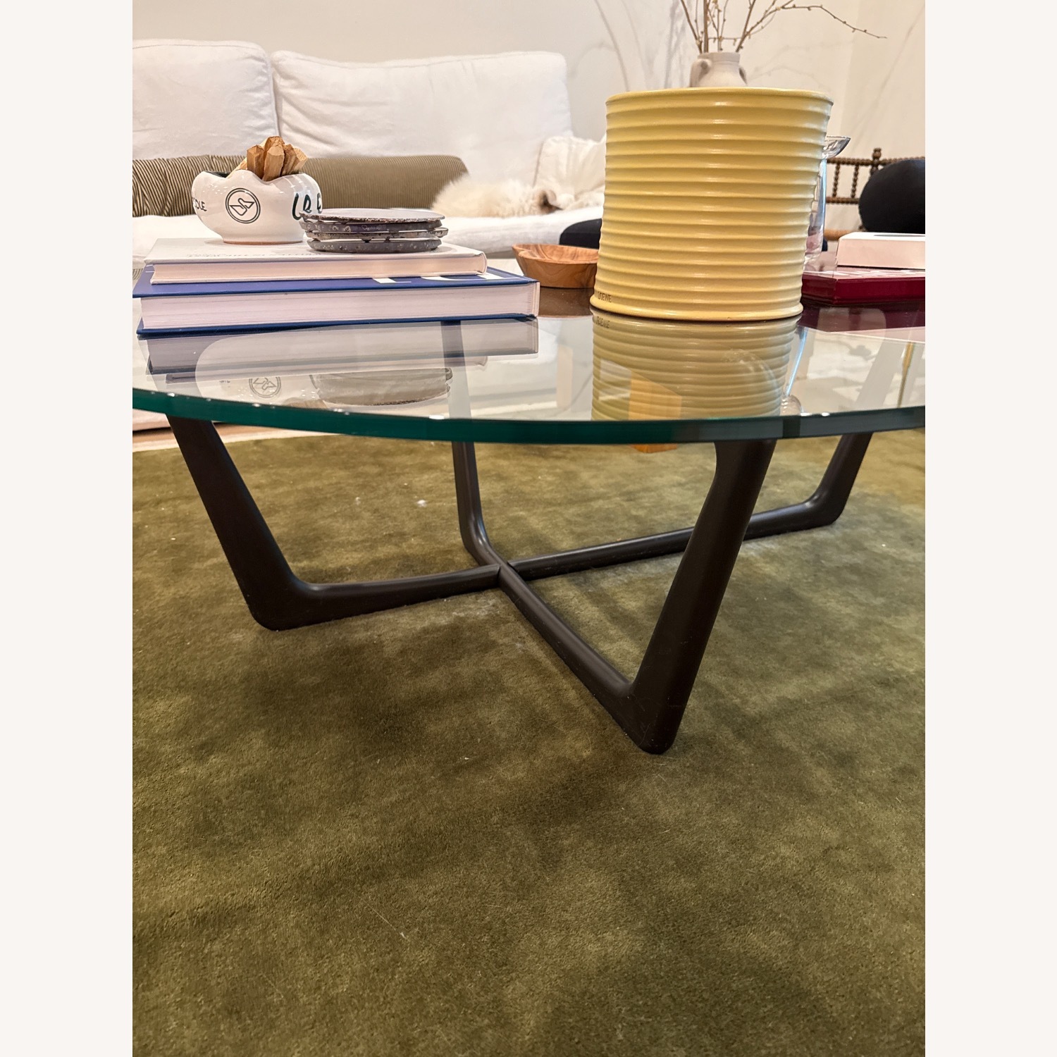 Design Within Reach Glass Coffee Table  - image-2