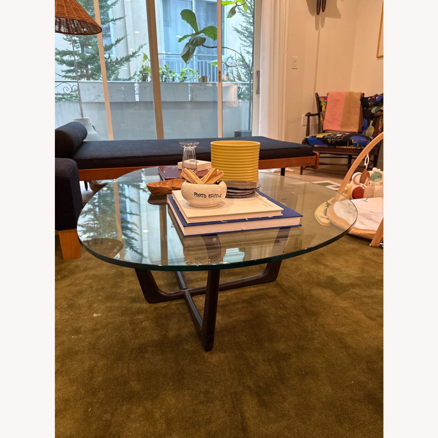 Design Within Reach Glass Coffee Table  - image-1