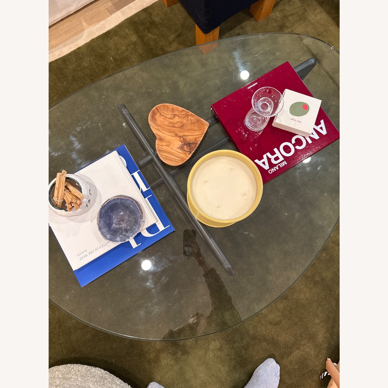 Design Within Reach Glass Coffee Table  - image-3