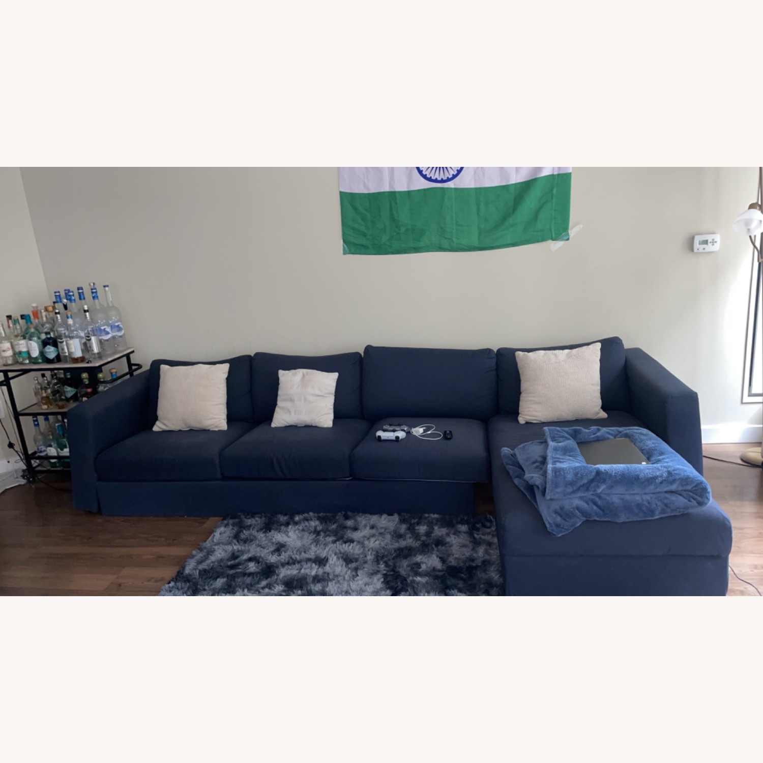 IKEA Finnala Sectional 4 Seat Sofa - image-1