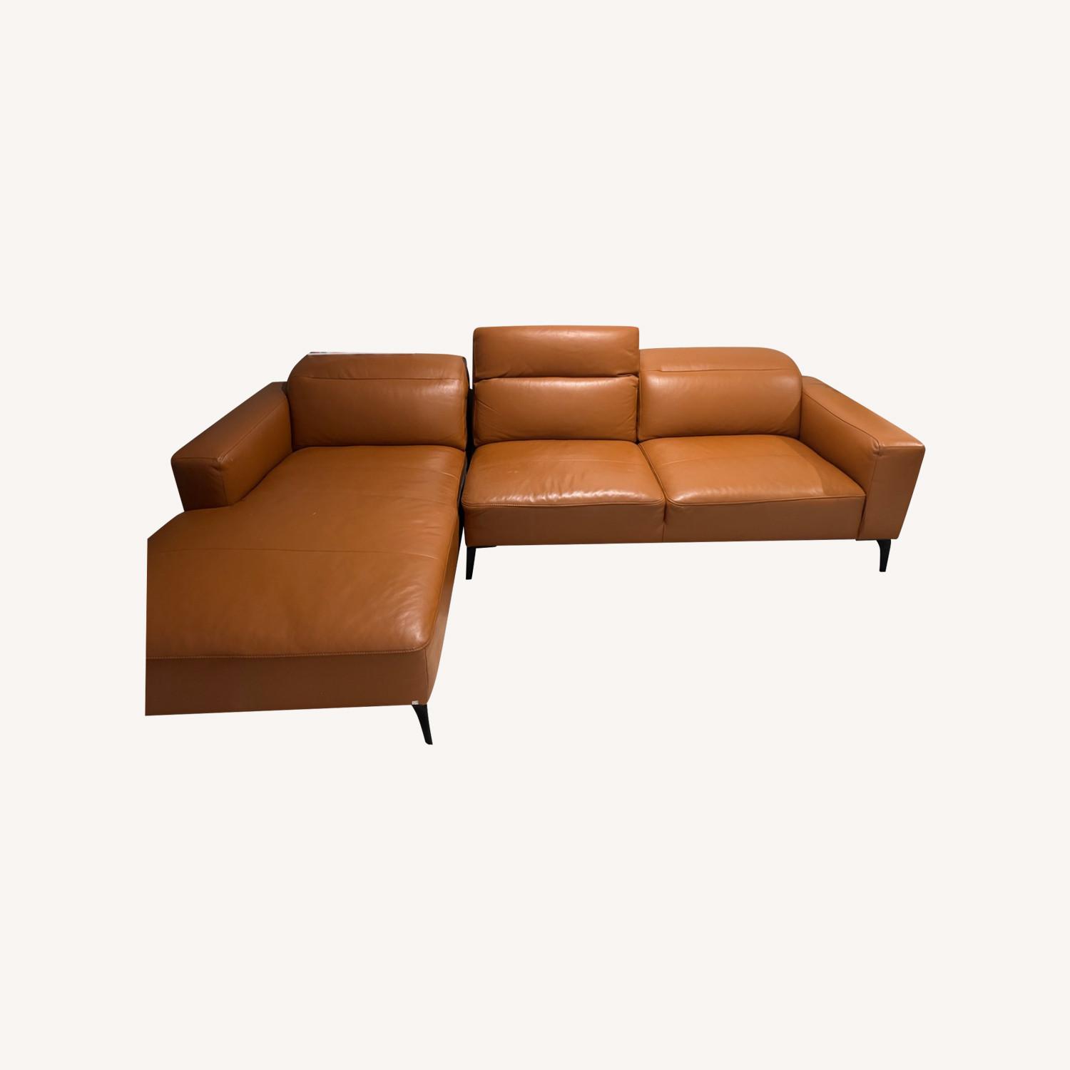 BoConcept Zürich Leather Sofa  - image-0