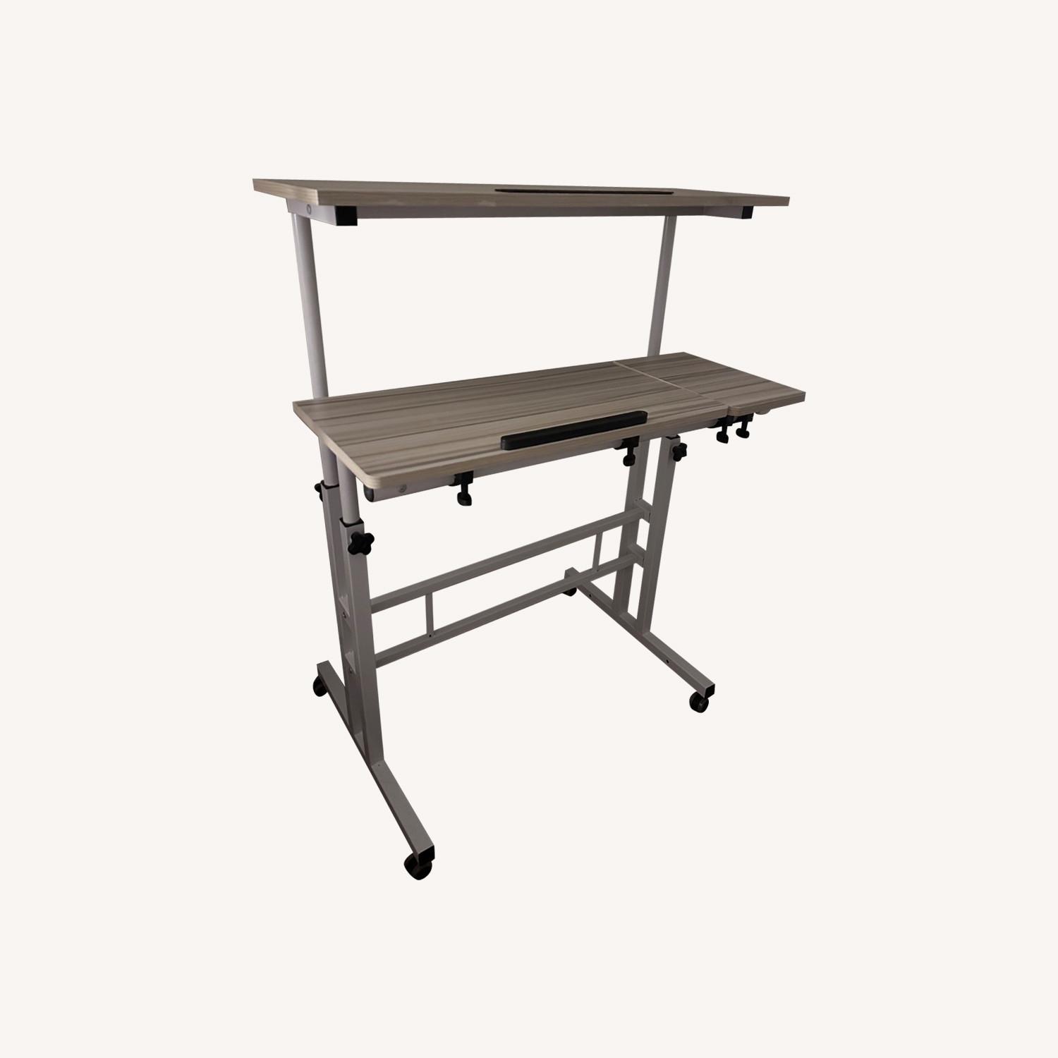 Amazon Height Adjustable Desk for Standing/Sitting - image-0