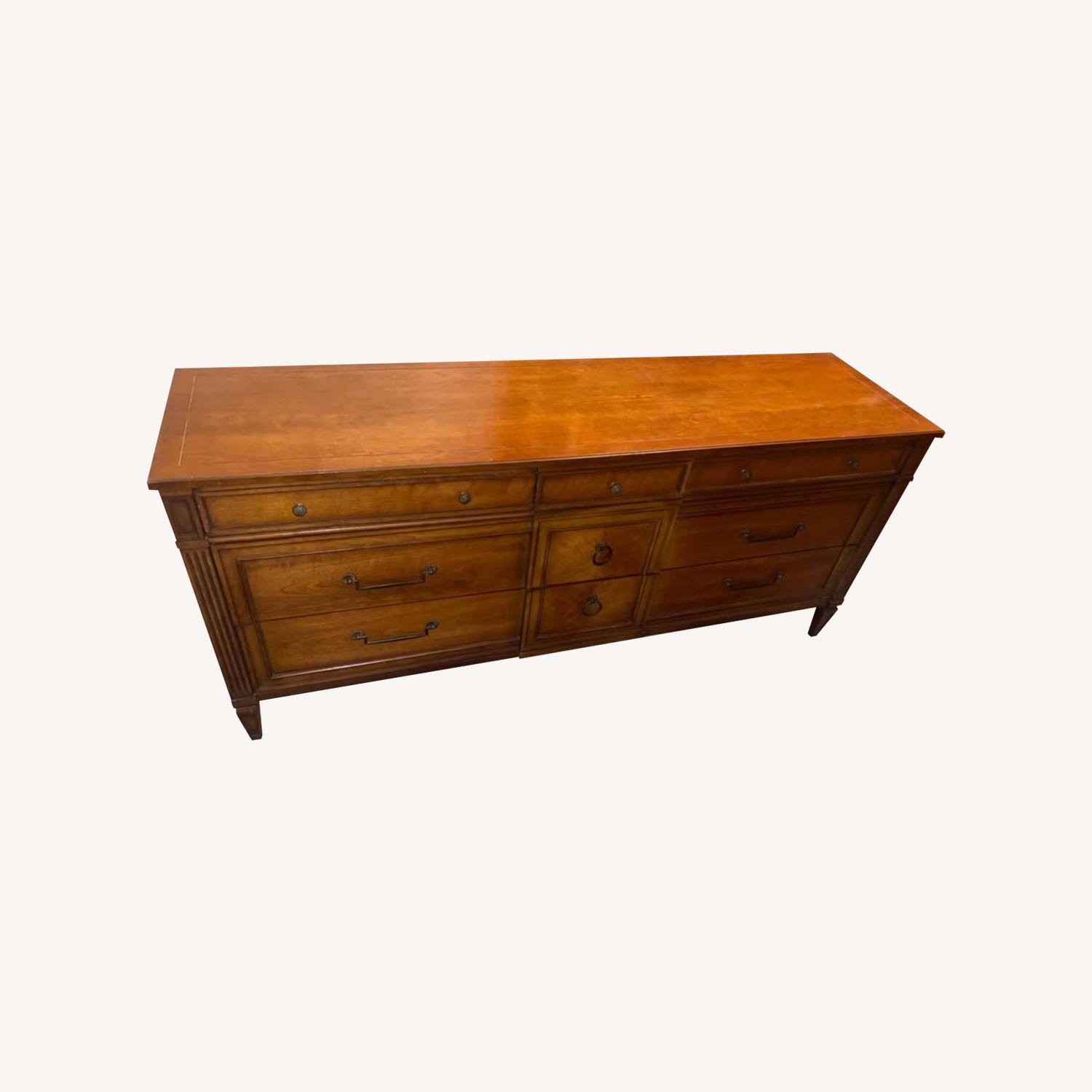 Henredon French Regency Louis XVI Wood Dresser - image-0