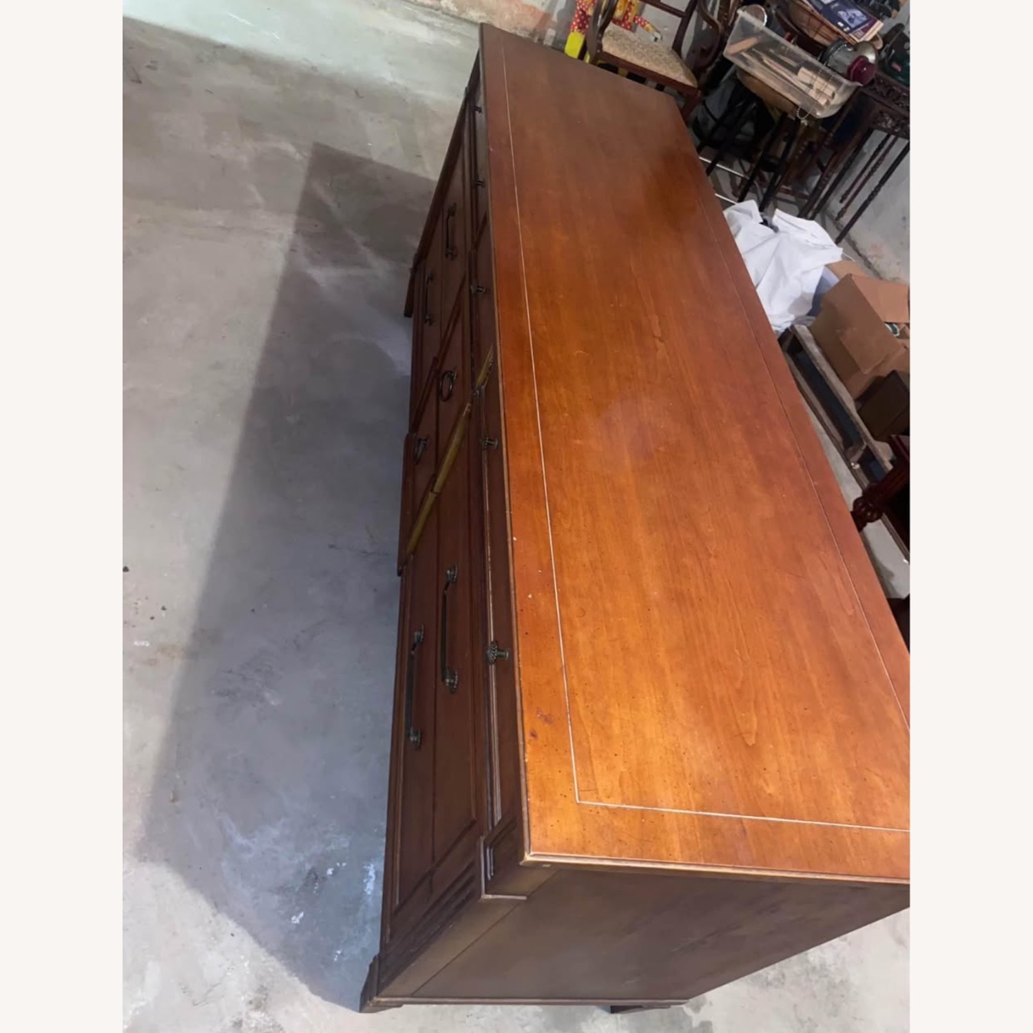 Henredon French Regency Louis XVI Wood Dresser - image-9