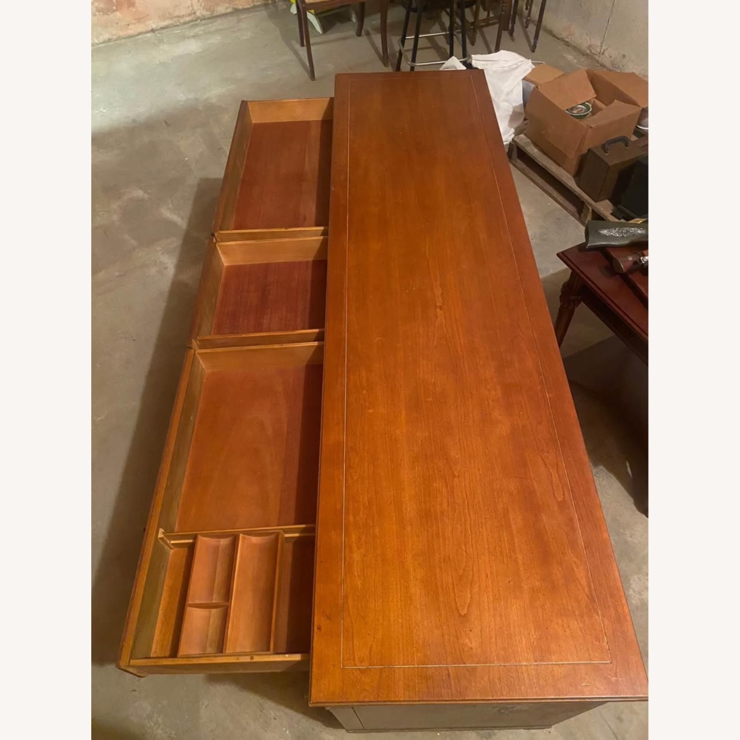 Henredon French Regency Louis XVI Wood Dresser - image-8