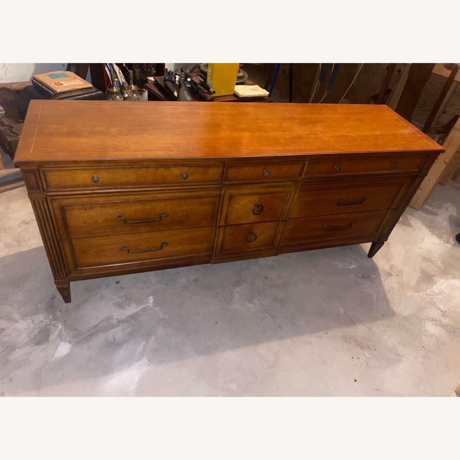 Henredon French Regency Louis XVI Wood Dresser - image-1