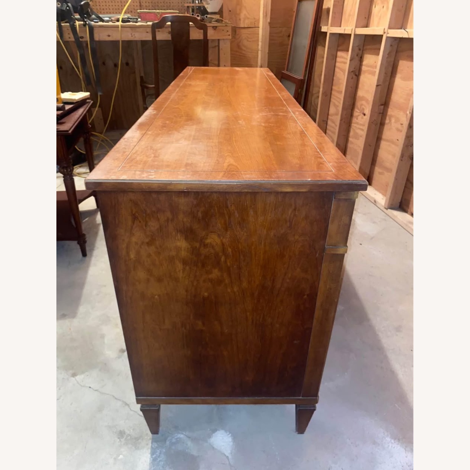 Henredon French Regency Louis XVI Wood Dresser - image-5