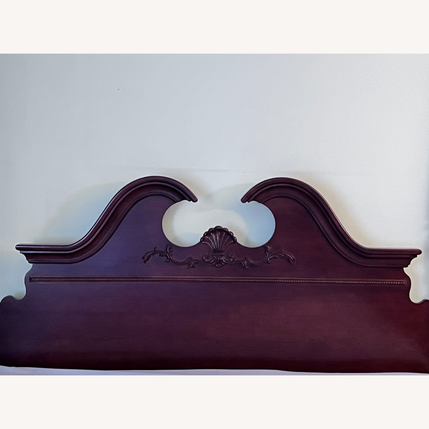 Mahogany Queen Four Poster Bed - image-3
