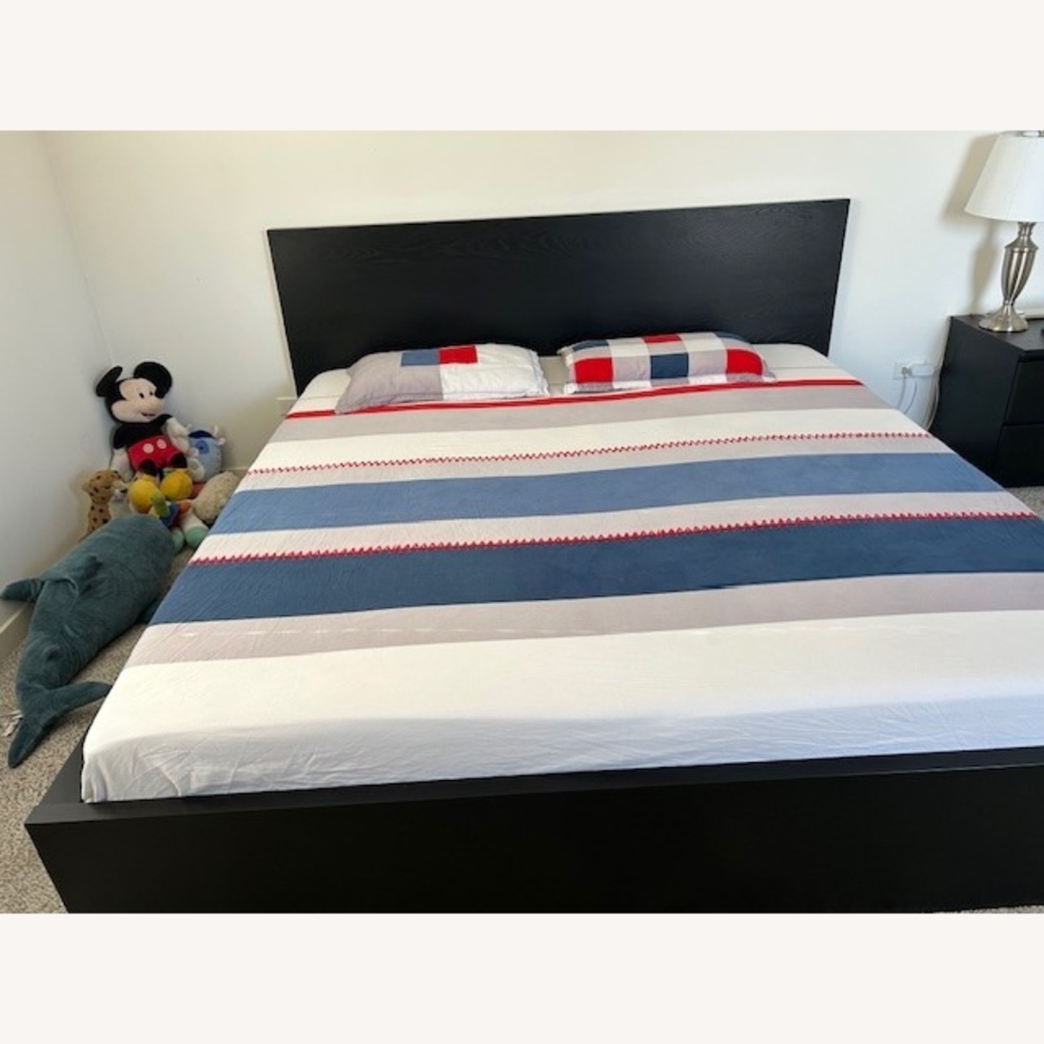 IKEA MALM Super King Size Bed with 2 Storage - image-1
