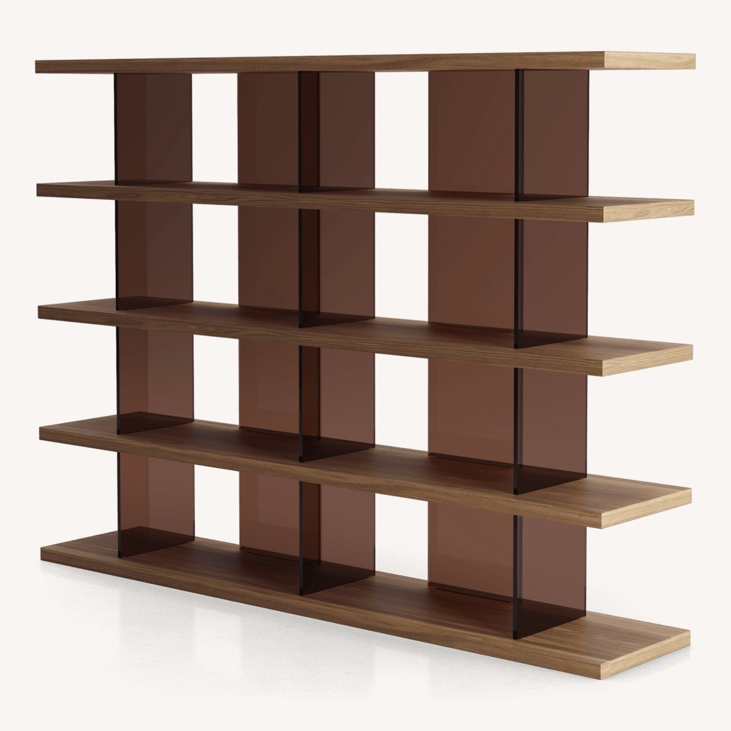 Modloft Walnut Beekman Bookcase - image-2