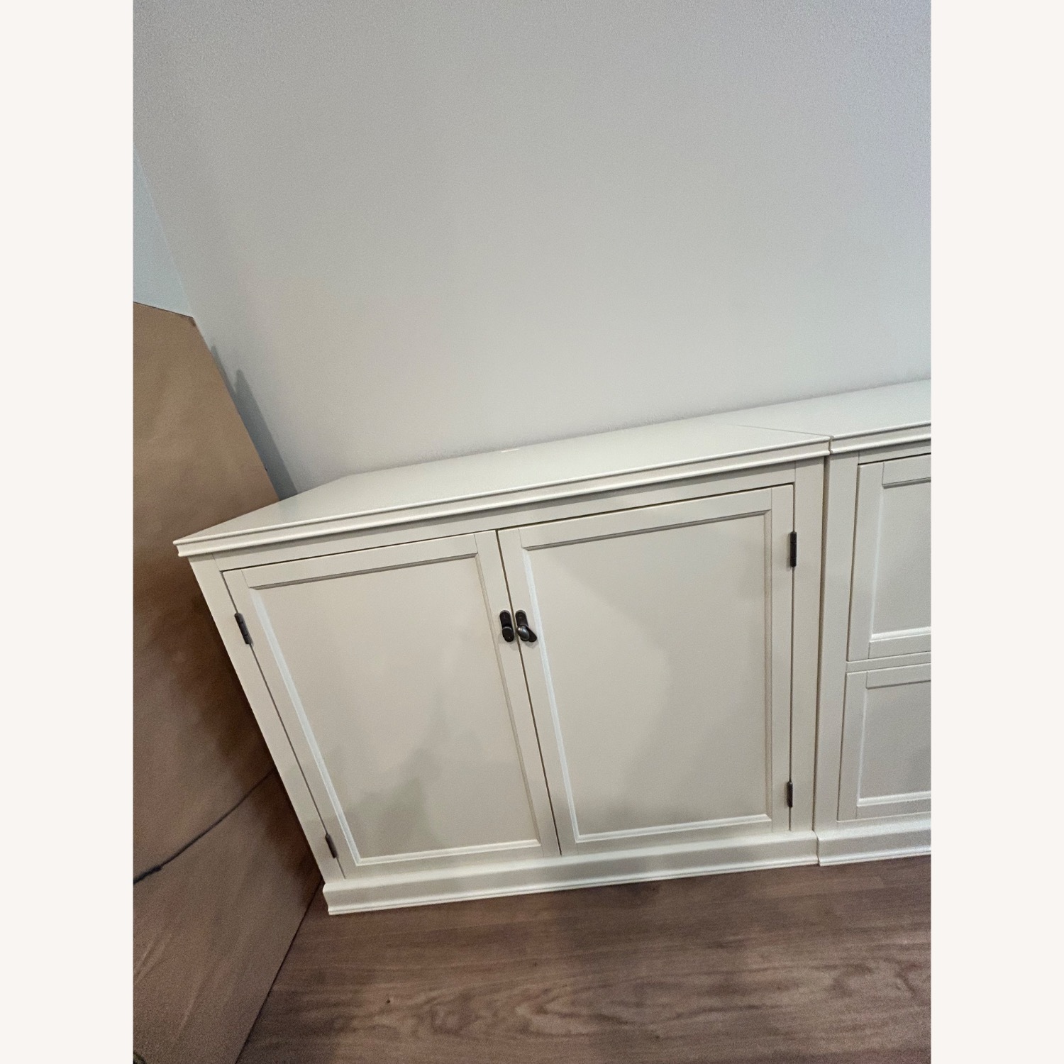 Pottery Barn Logan Exec Desk and Media Cabinets - image-8