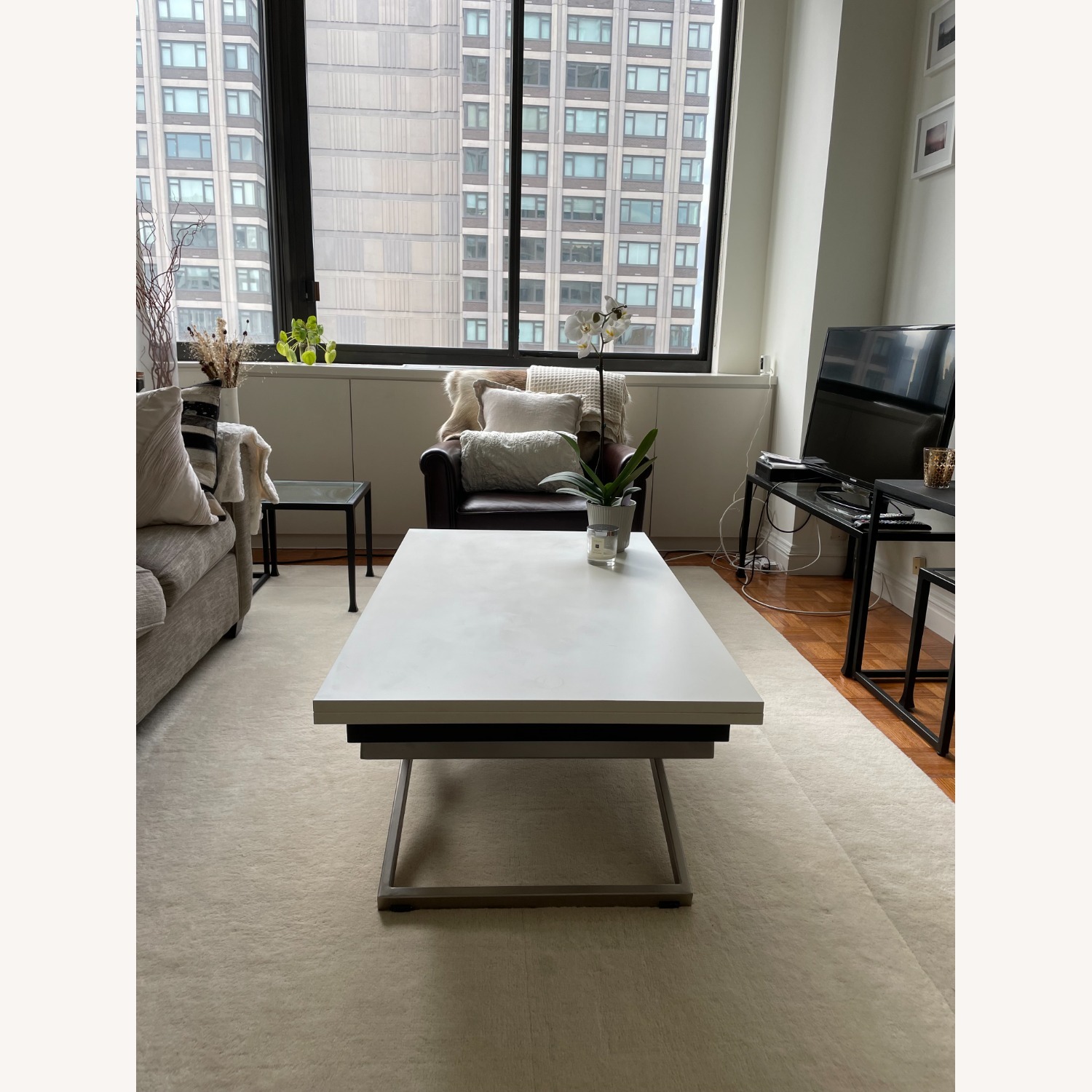 BoConcept Adjustable Height Coffee Table - image-2