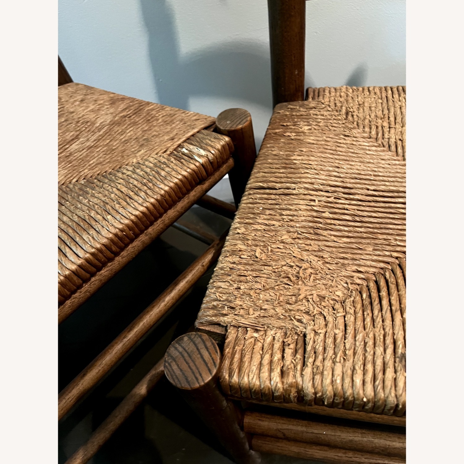 Vintage Ladder Back Chairs - image-9