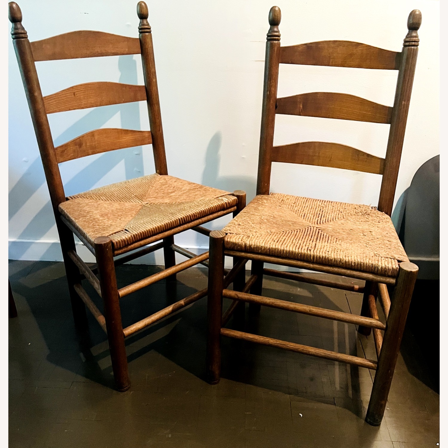 Vintage Ladder Back Chairs - image-2