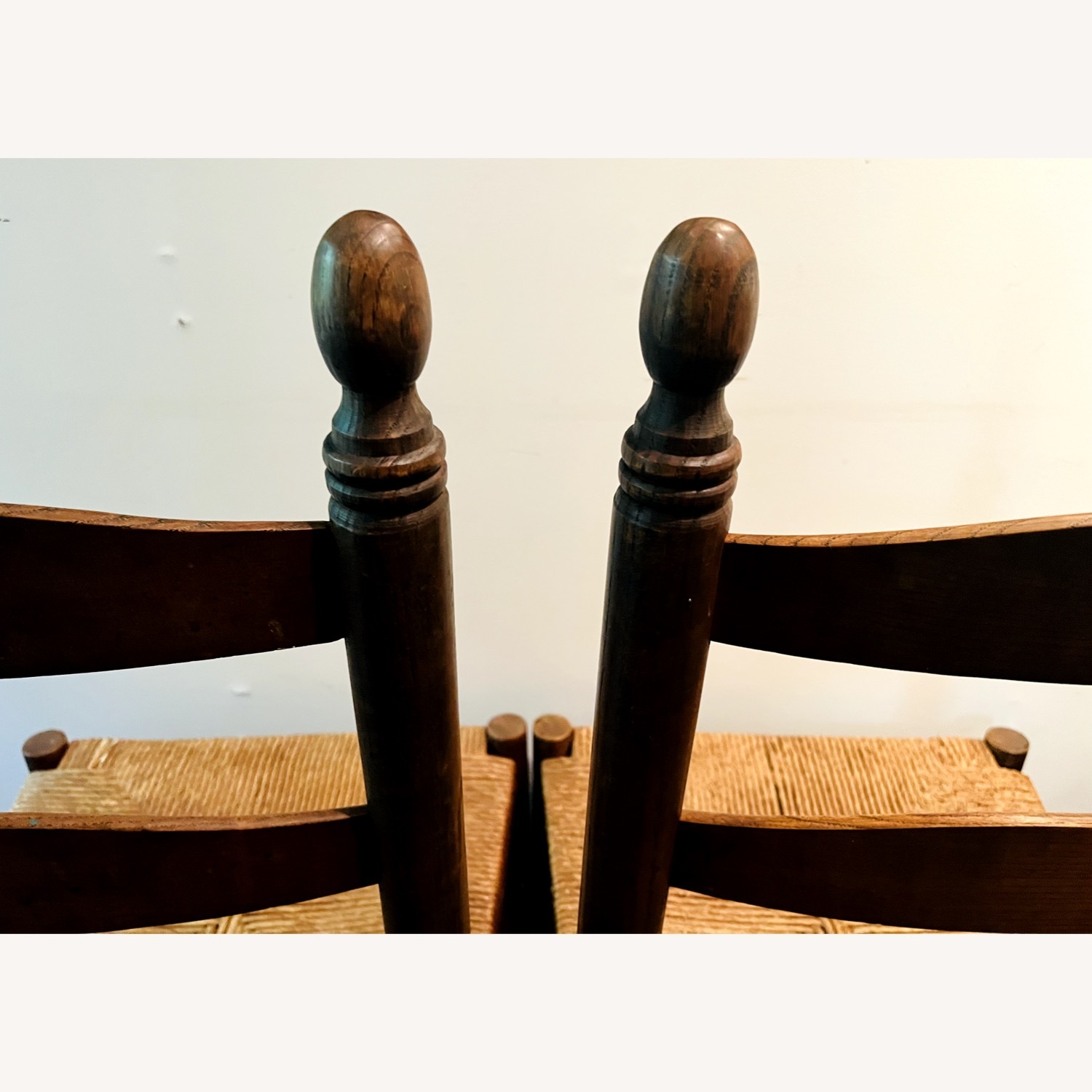 Vintage Ladder Back Chairs - image-8