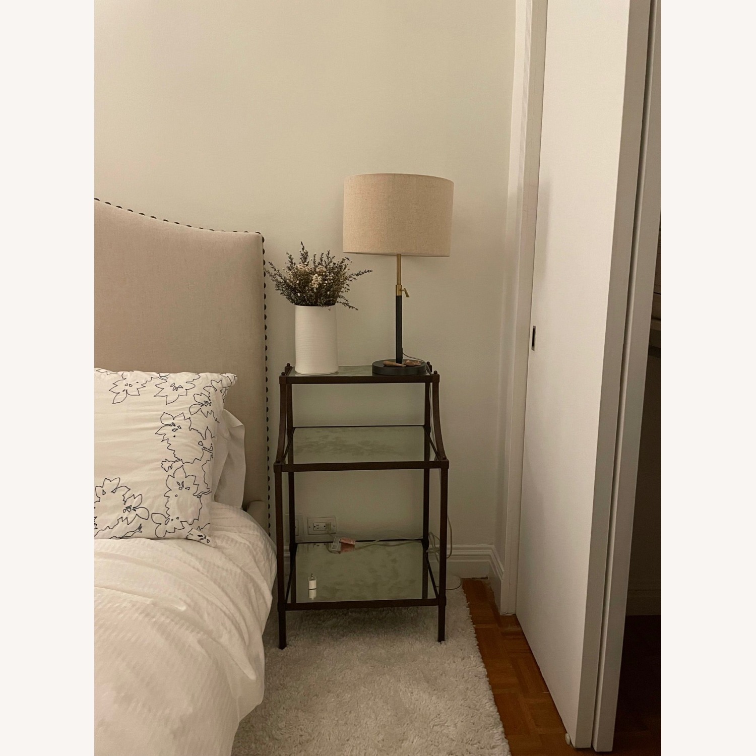 Pottery Barn Etagere Nightstand - image-1