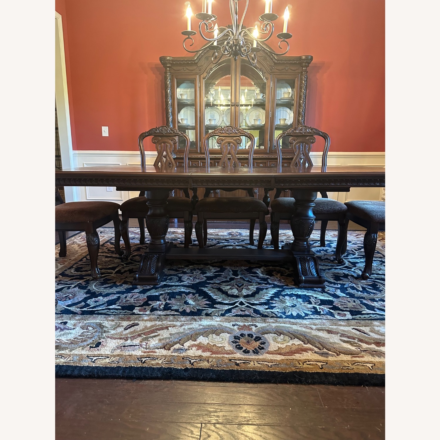 9 Piece Dining Room Set - AptDeco